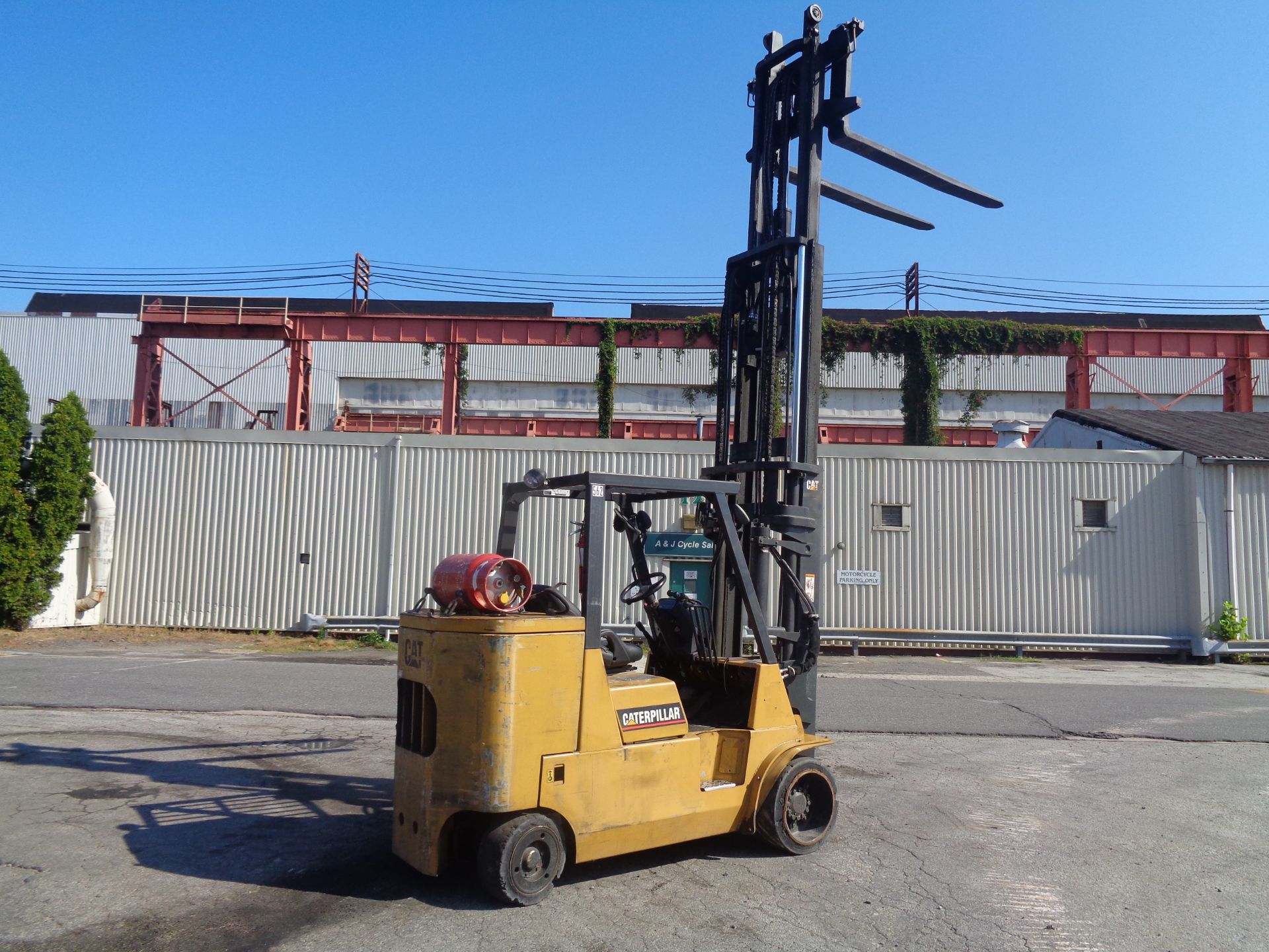 Caterpillar GC55KSTR 11,000lb Forklift - Image 10 of 14