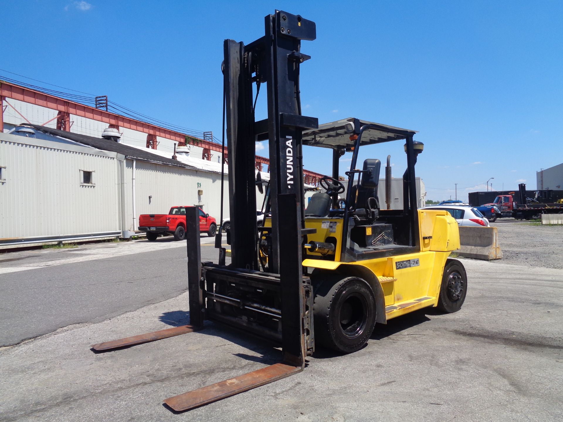 2014 Hyundai 50DS7E 11,000lb Forklift - Image 7 of 20