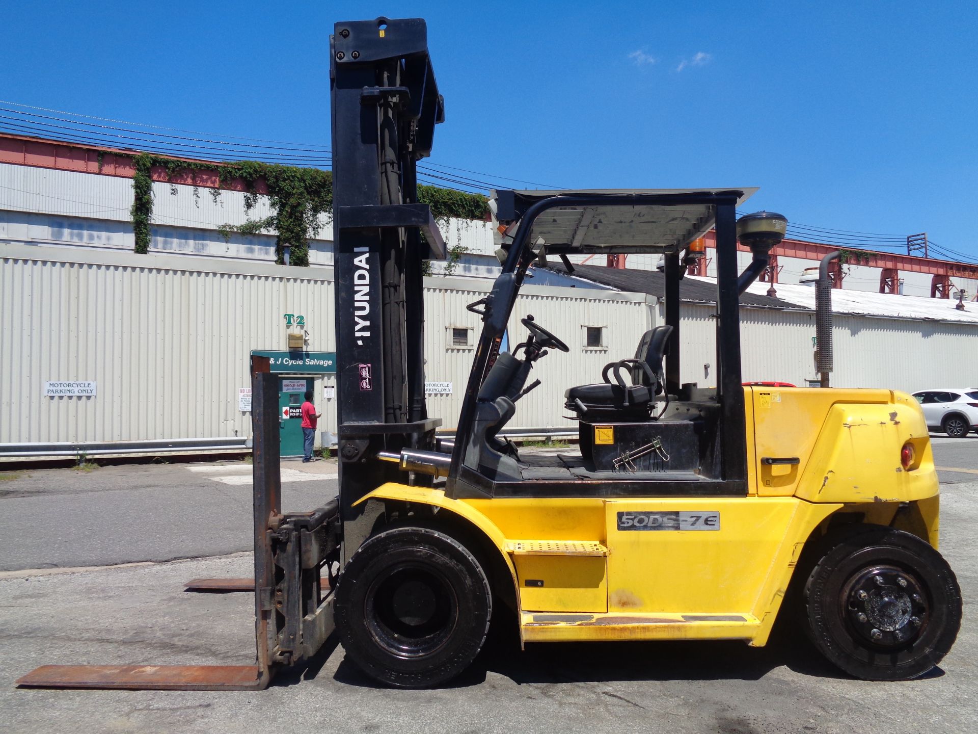 2014 Hyundai 50DS7E 11,000lb Forklift - Image 6 of 20