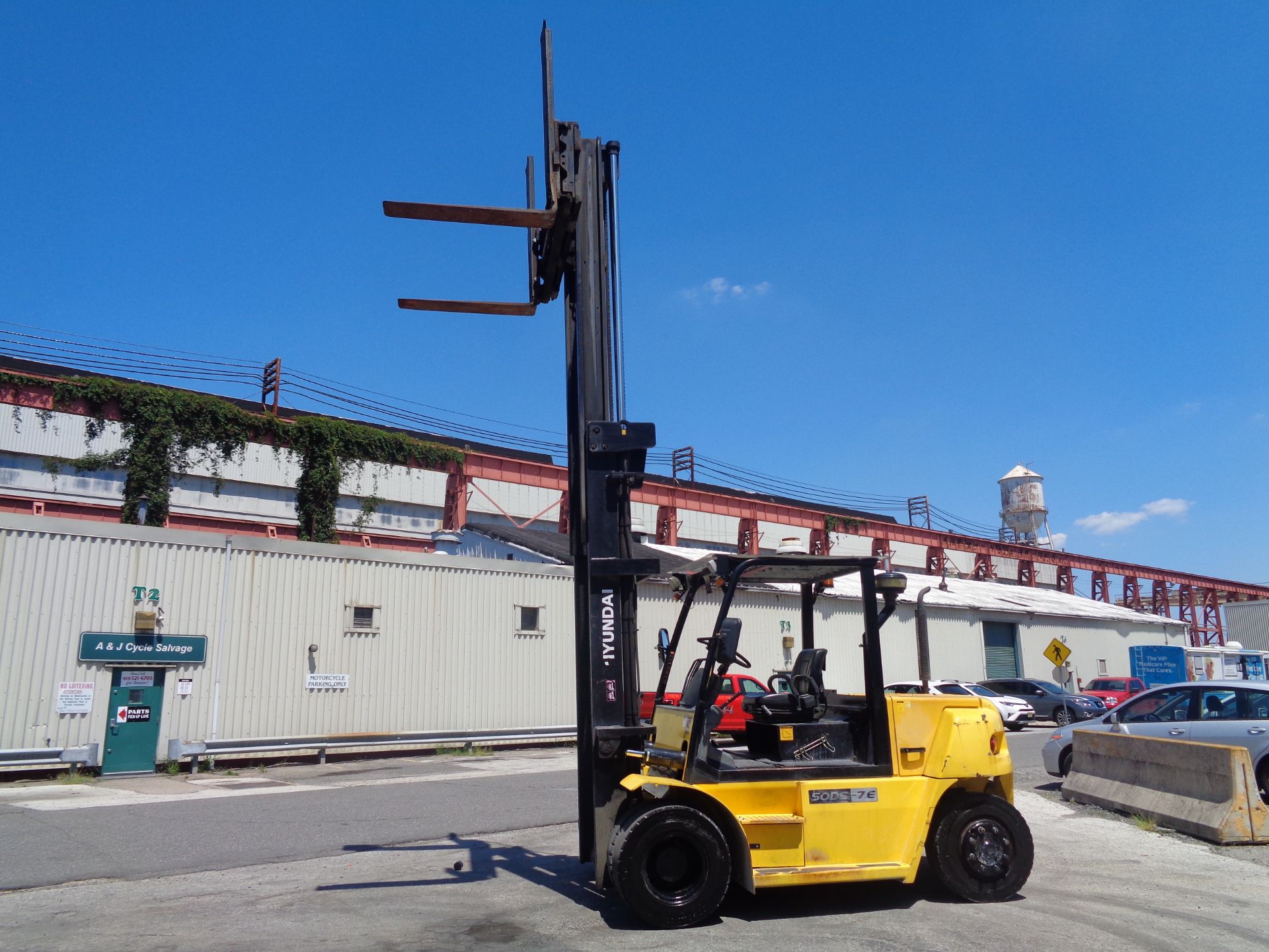 2014 Hyundai 50DS7E 11,000lb Forklift - Image 12 of 20