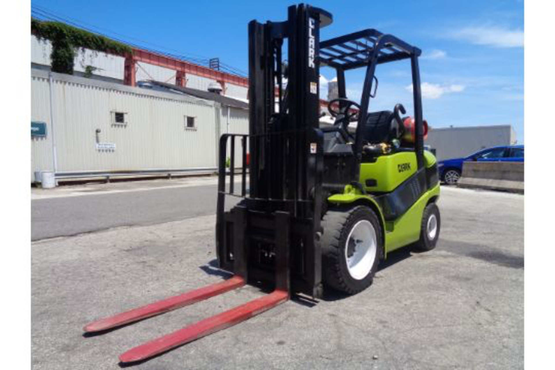 2014 Clark C30L 6,000lb Forklift - Image 8 of 12