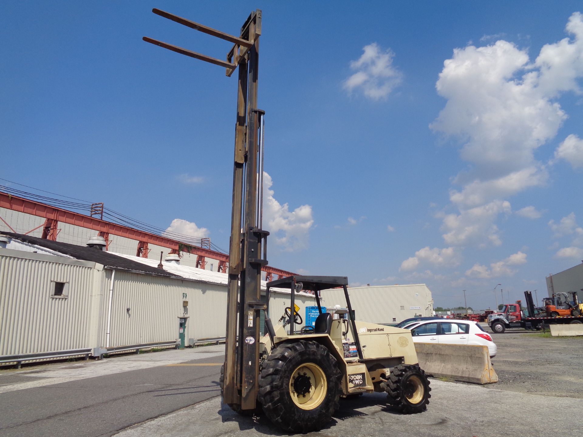 2005 Ingersoll Rand RT708H 8,000lb Rough Terrain Forklift - Only 455 hours - Image 14 of 19