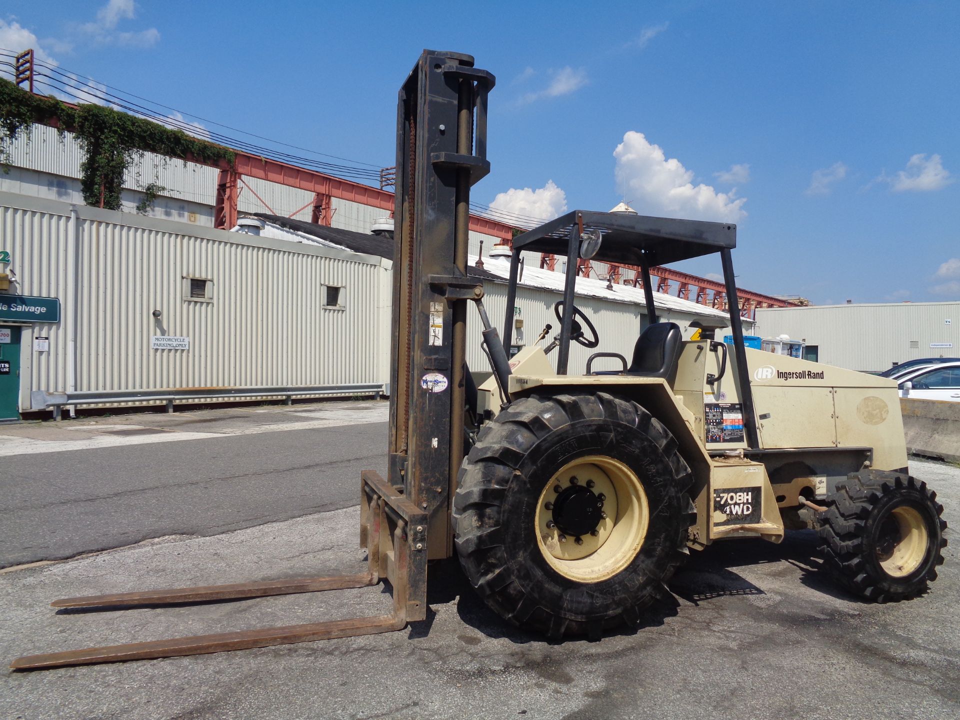 2005 Ingersoll Rand RT708H 8,000lb Rough Terrain Forklift - Only 455 hours - Image 10 of 19