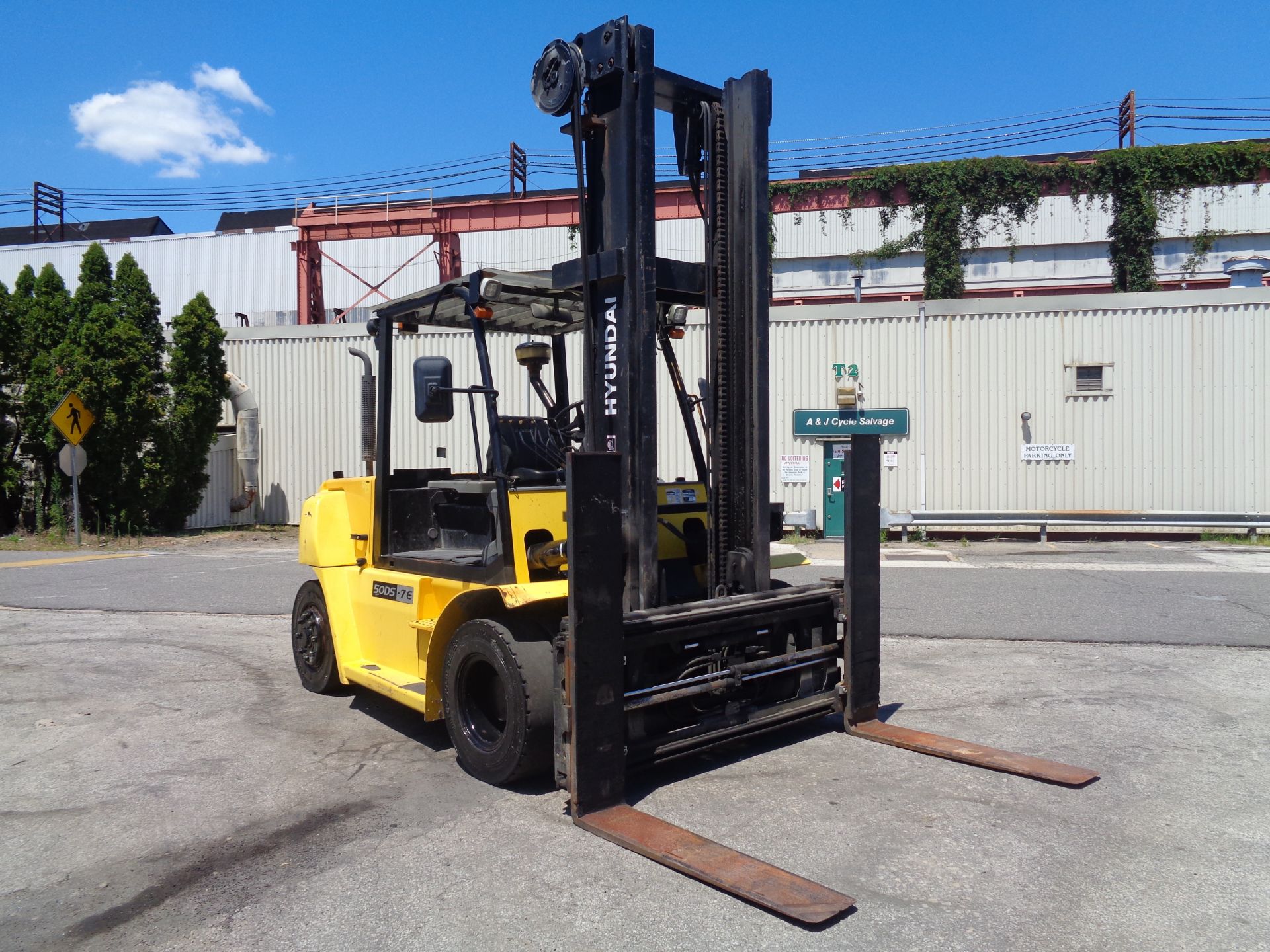 2014 Hyundai 50DS7E 11,000lb Forklift - Image 5 of 20