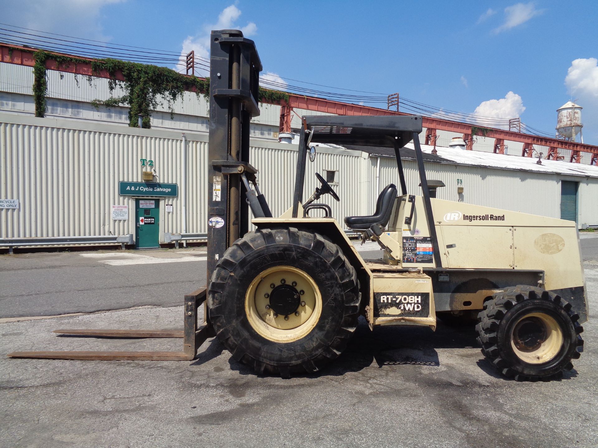 2005 Ingersoll Rand RT708H 8,000lb Rough Terrain Forklift - Only 455 hours - Image 7 of 19
