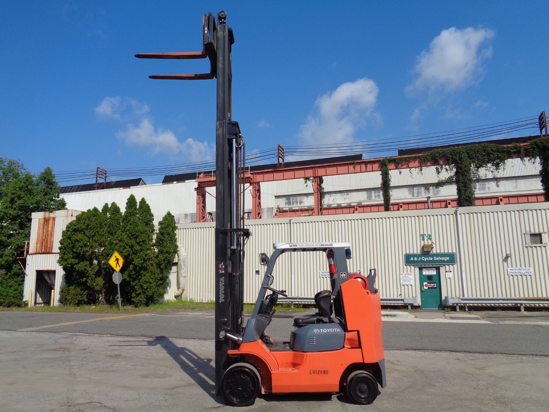 2012 Toyota 7FGCU35-BCS 7,000lb Forklift - Image 13 of 17