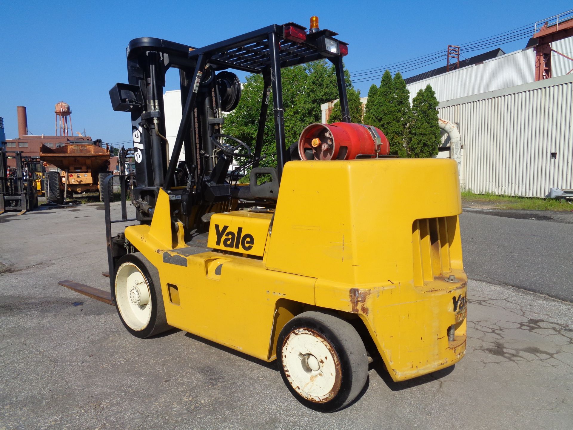 Yale GC155CANGBE098 15,500lb Forklift Only 585 Hours - Image 9 of 17