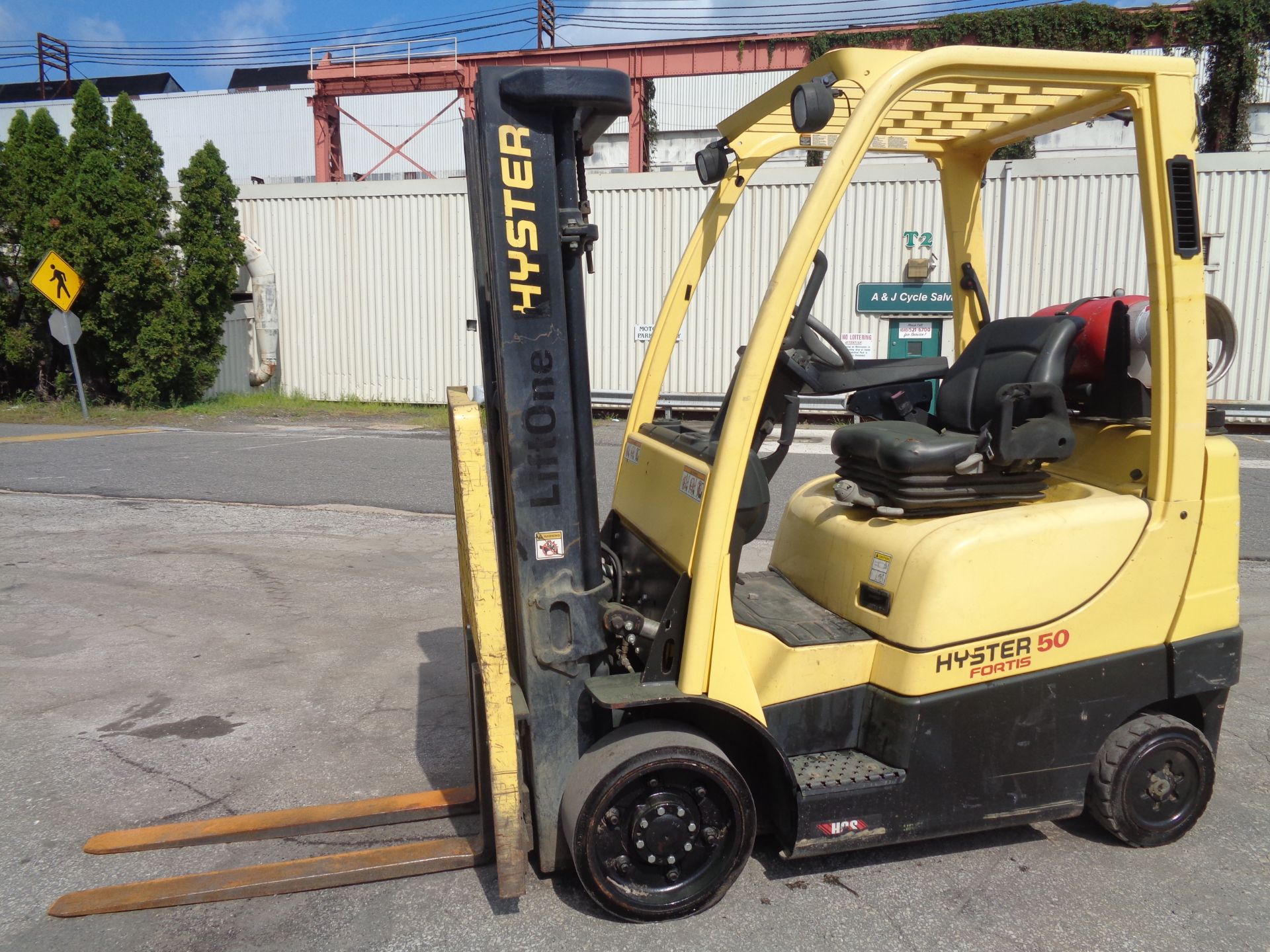 2013 Hyster S50FT 5,000lb Forklift - Image 7 of 15