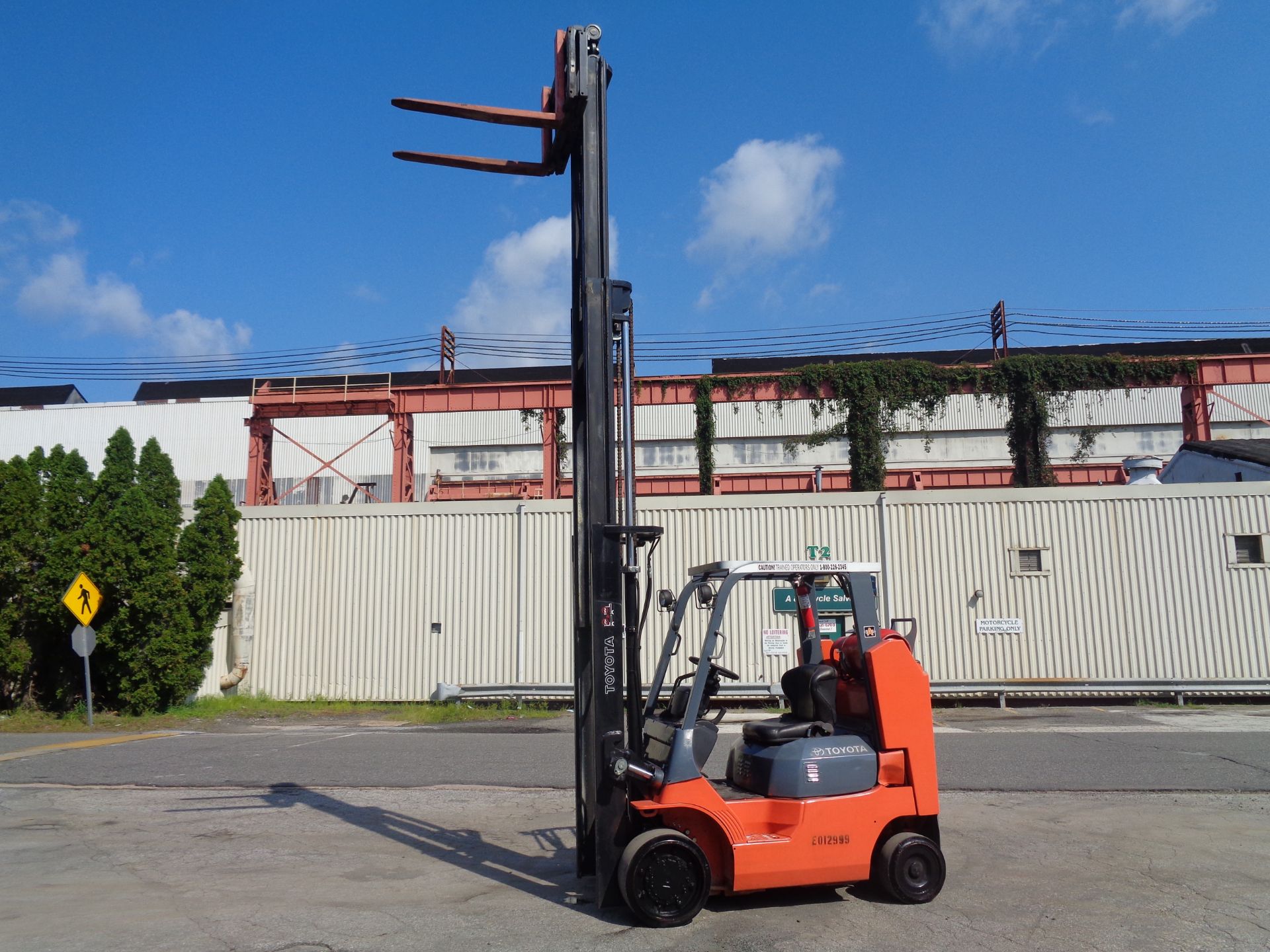 2012 Toyota 7FGCU35-BCS 7,000lb Forklift - Image 12 of 17