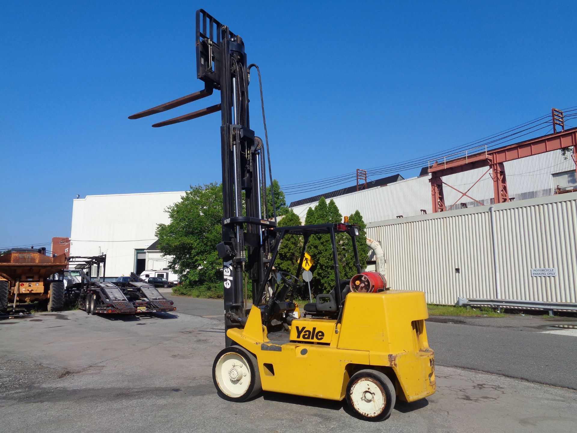 Yale GC155CANGBE098 15,500lb Forklift Only 585 Hours - Image 13 of 17