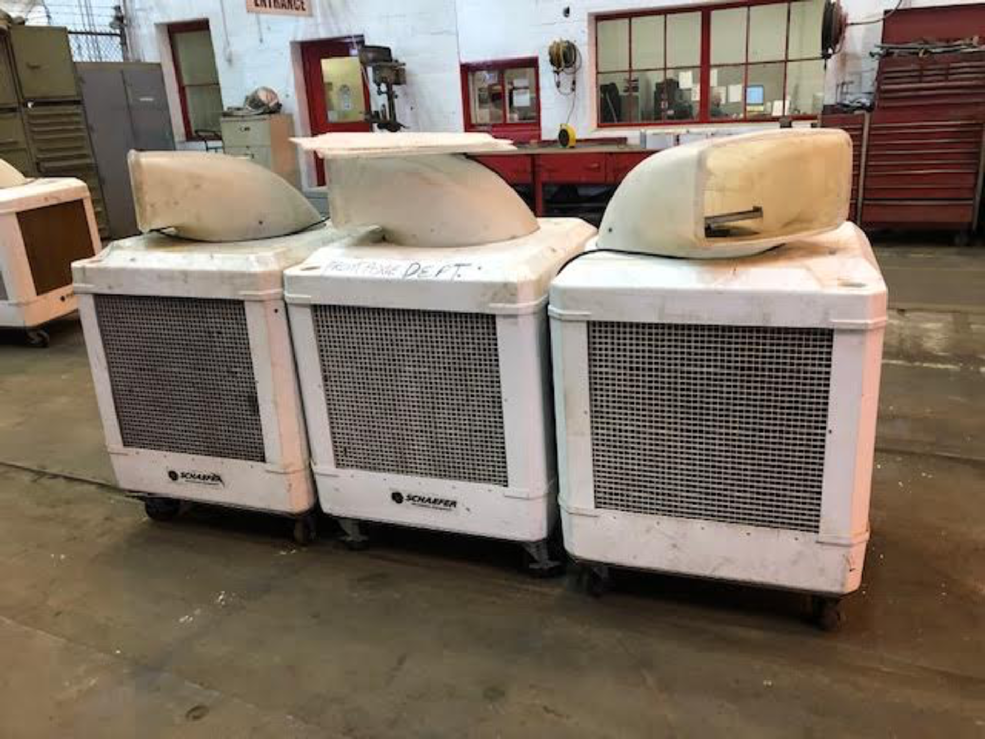 Lot of 3 Schaefer Portable Cooling Fans - Image 3 of 3