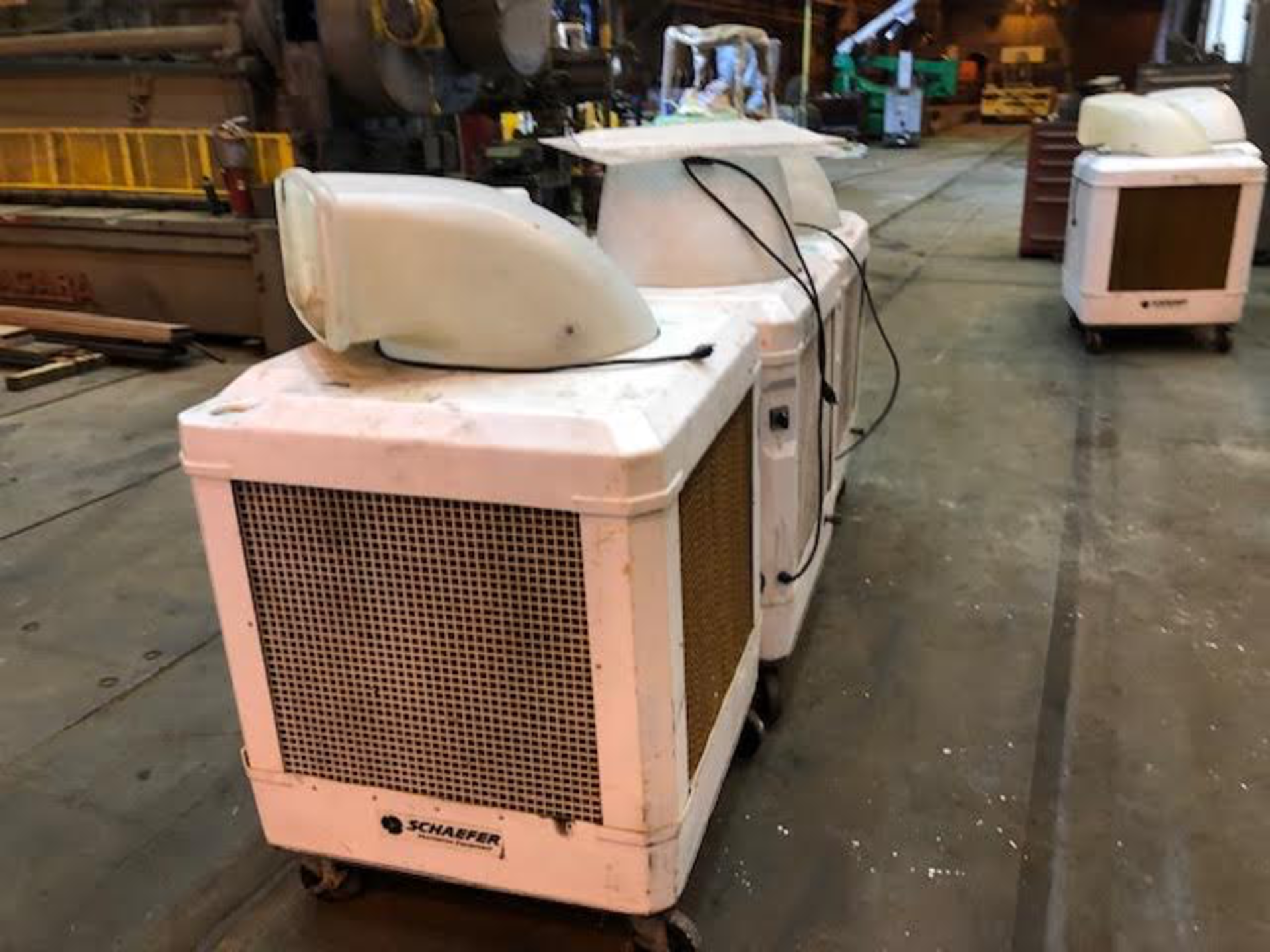 Lot of 3 Schaefer Portable Cooling Fans - Image 2 of 3