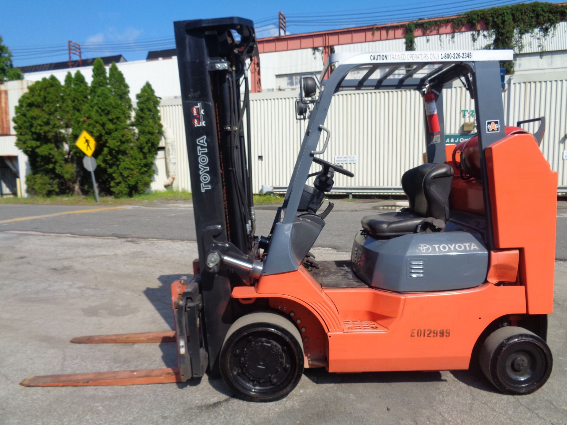 2012 Toyota 7FGCU35-BCS 7,000lb Forklift - Image 6 of 17