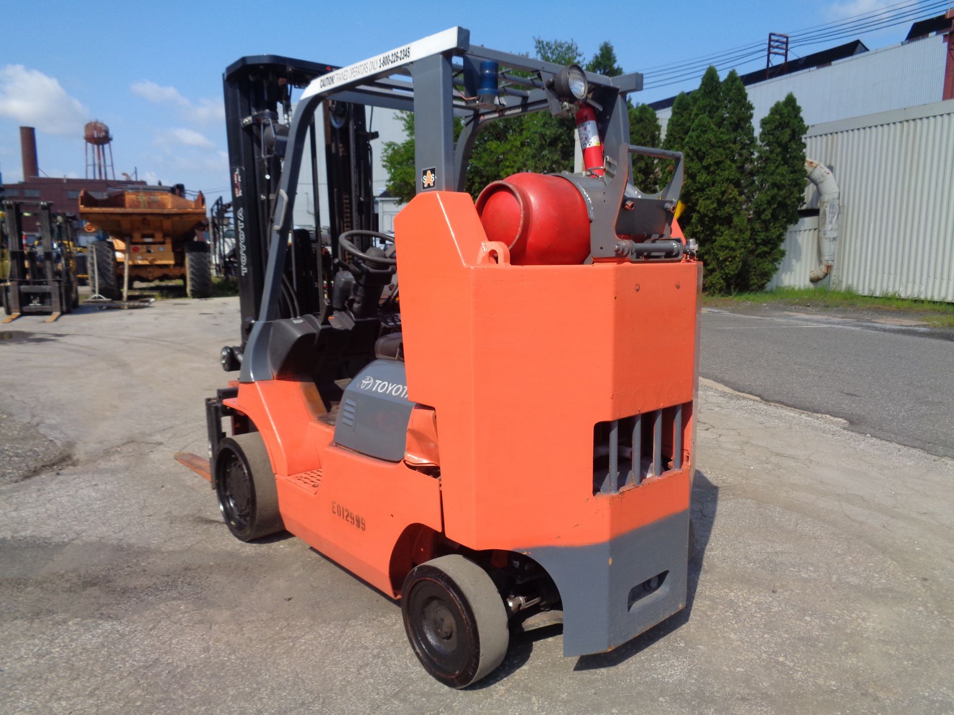 2012 Toyota 7FGCU35-BCS 7,000lb Forklift - Image 10 of 17