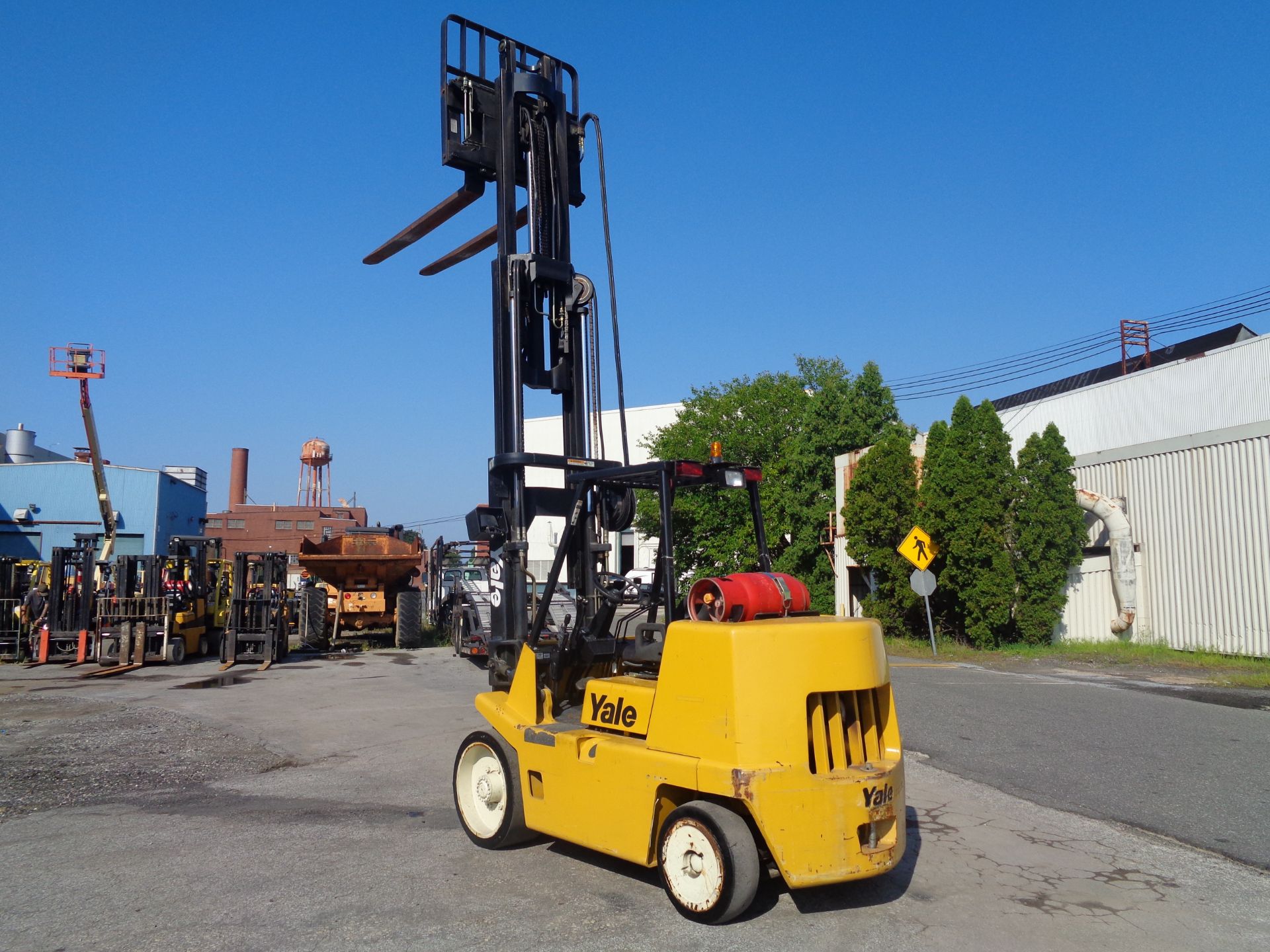 Yale GC155CANGBE098 15,500lb Forklift Only 585 Hours - Image 14 of 17