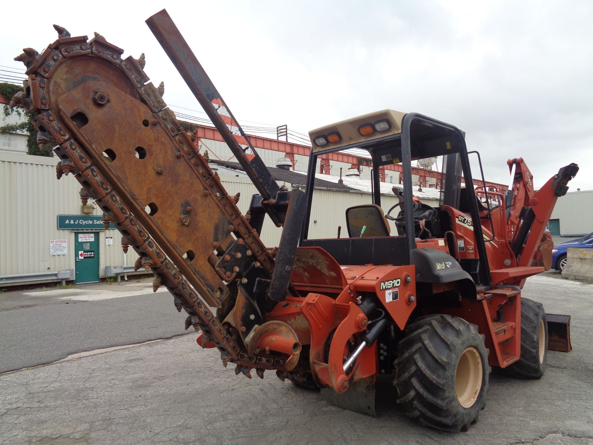 2008 Ditch Witch RT75 Trencher Backhoe - Image 2 of 18