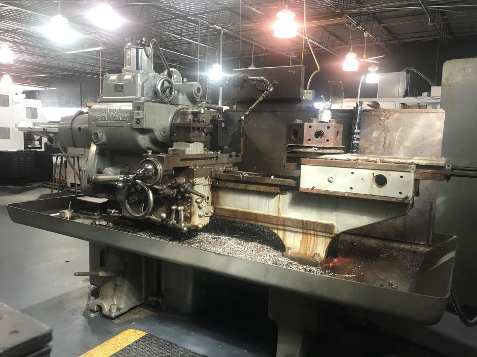 Warner & Swasey N0 4 Turret Lathe - Image 2 of 2