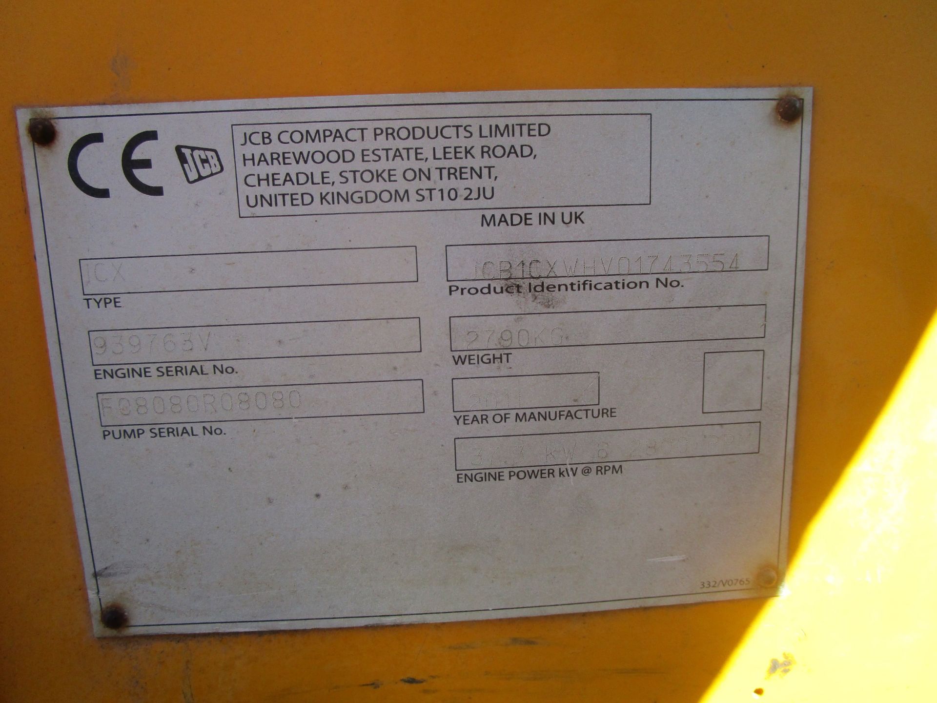 2011 JCB ICX Backhoe Skid Steer Loader - Image 16 of 19