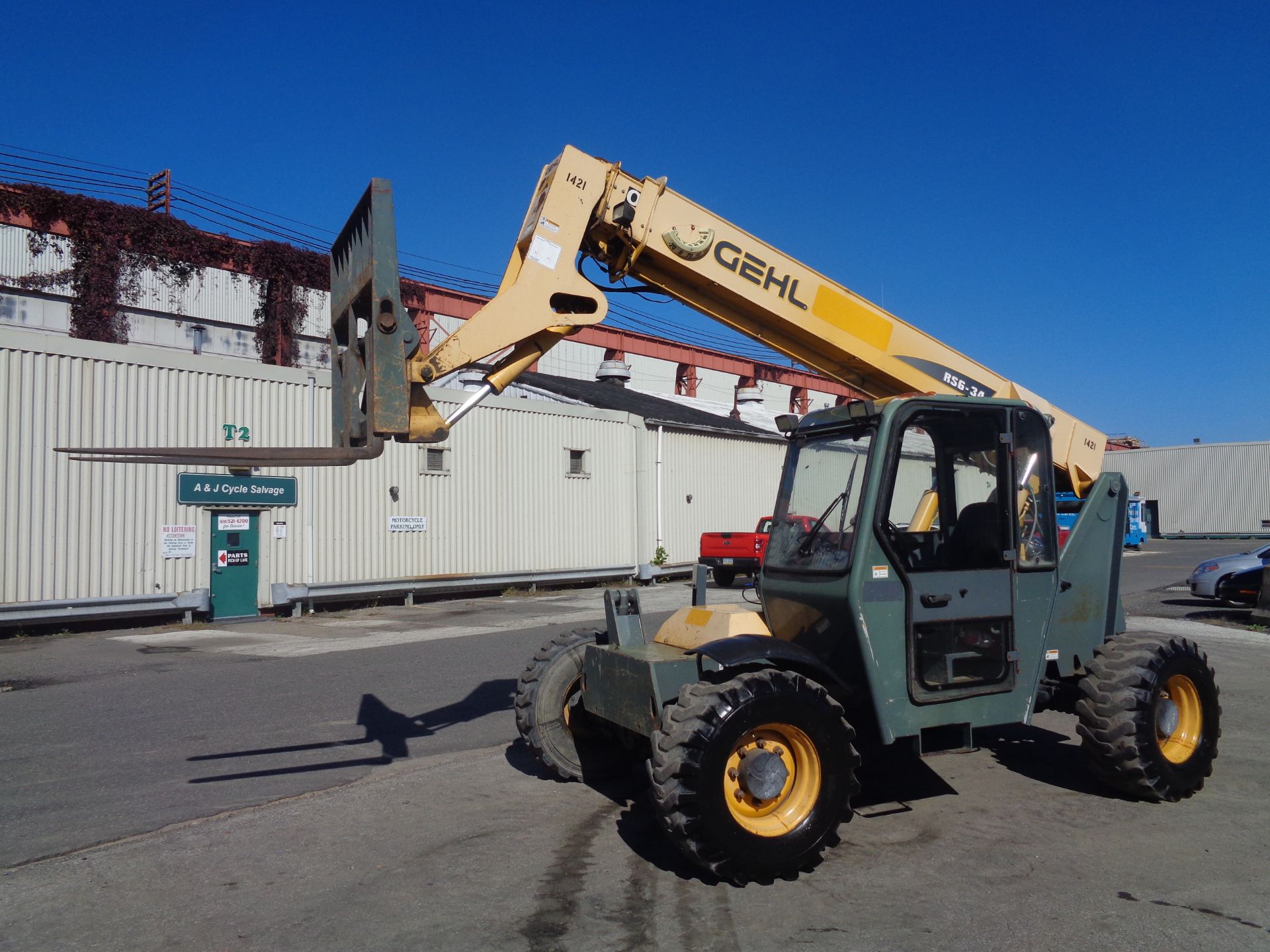2008 Gehl RS634 6,000lb Telescopic Forklift - Image 8 of 17