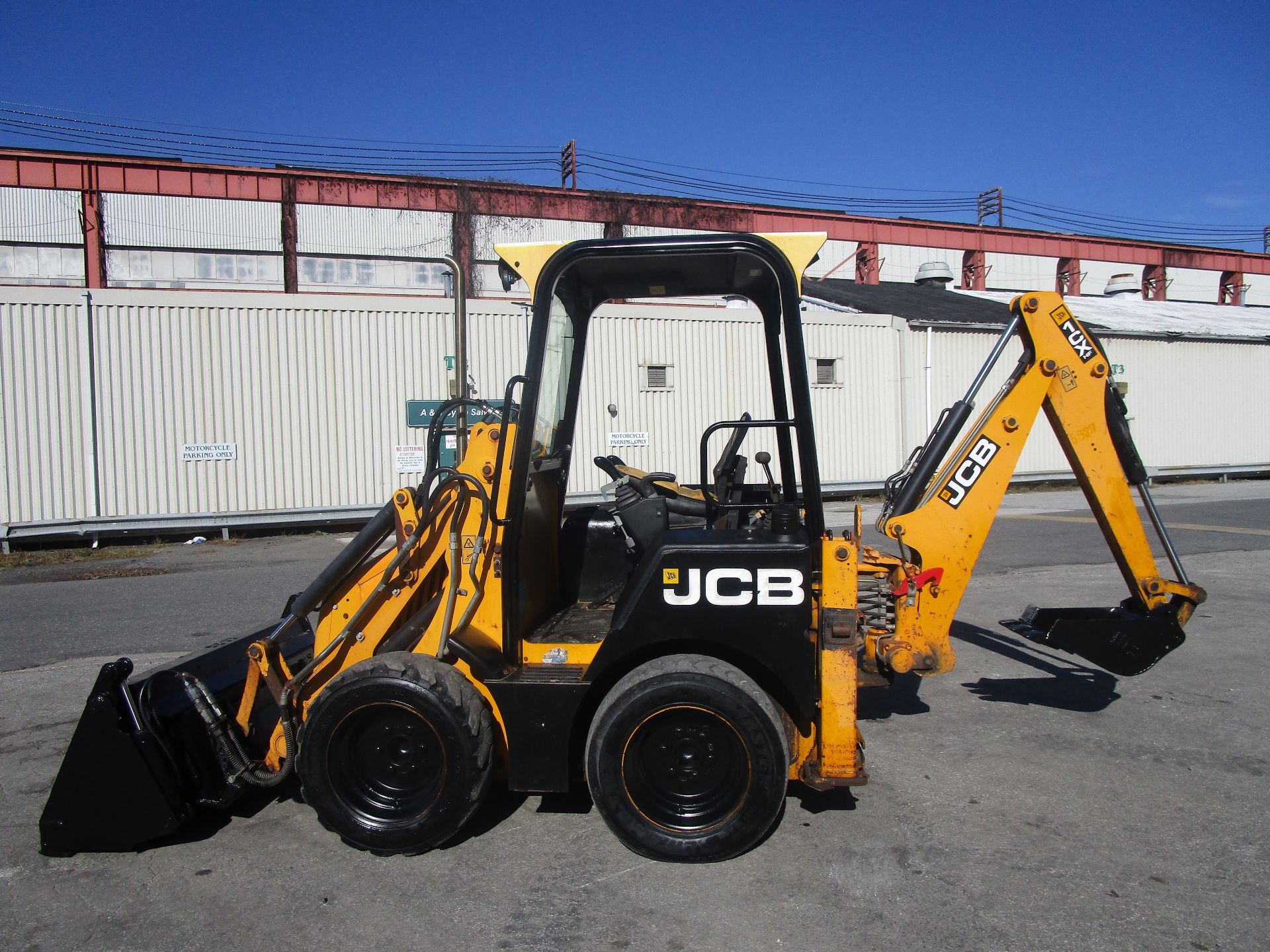 2011 JCB ICX Backhoe Skid Steer Loader