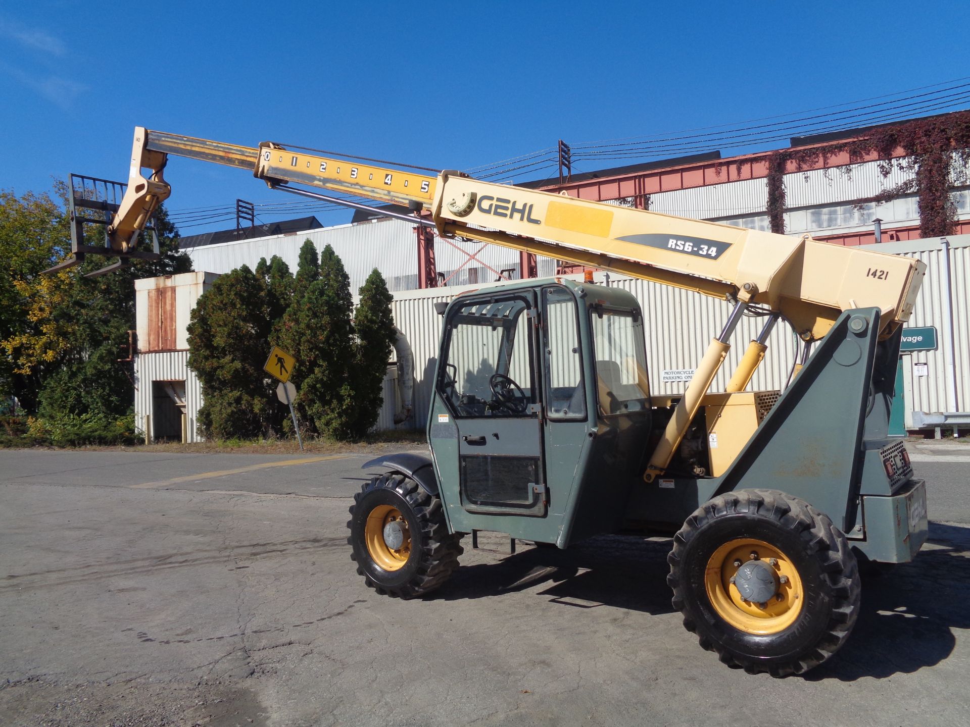 2008 Gehl RS634 6,000lb Telescopic Forklift - Image 14 of 17