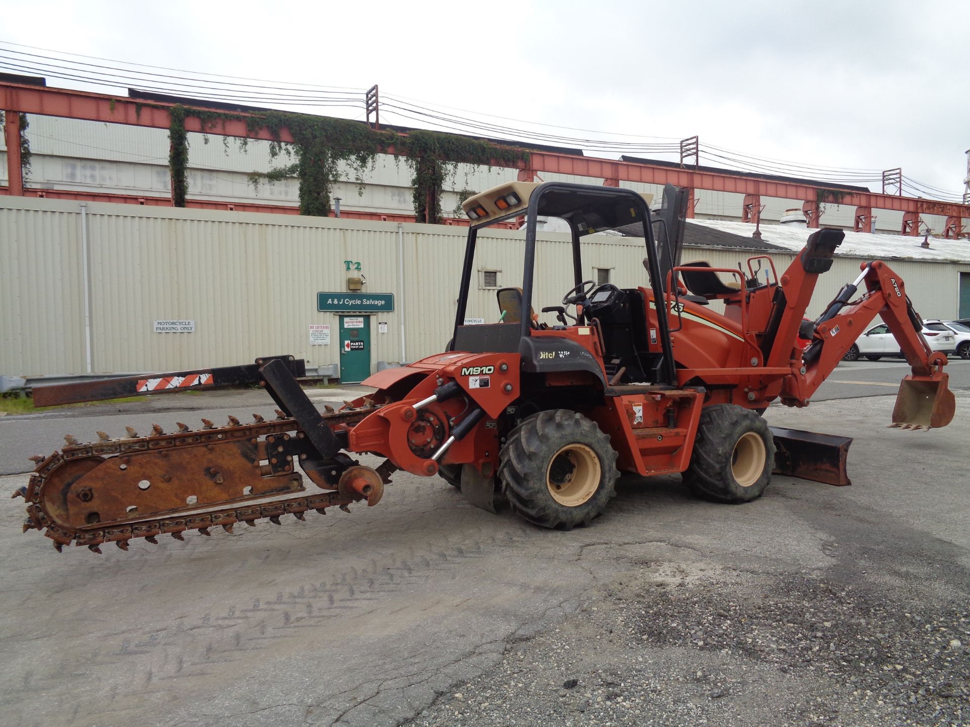 2008 Ditch Witch RT75 Trencher Backhoe - Image 11 of 18