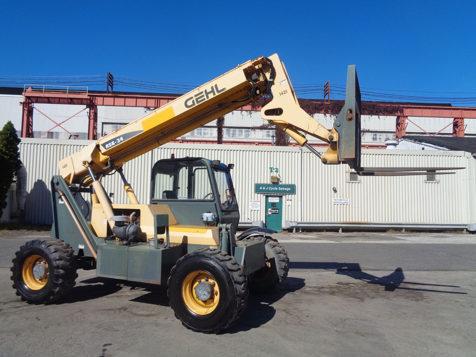 2008 Gehl RS634 6,000lb Telescopic Forklift - Image 4 of 17