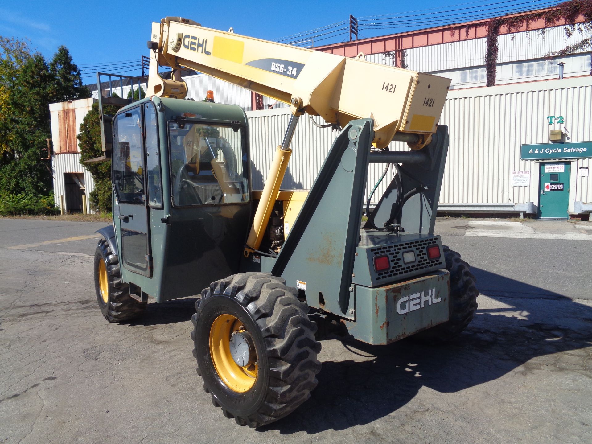 2008 Gehl RS634 6,000lb Telescopic Forklift - Image 10 of 17