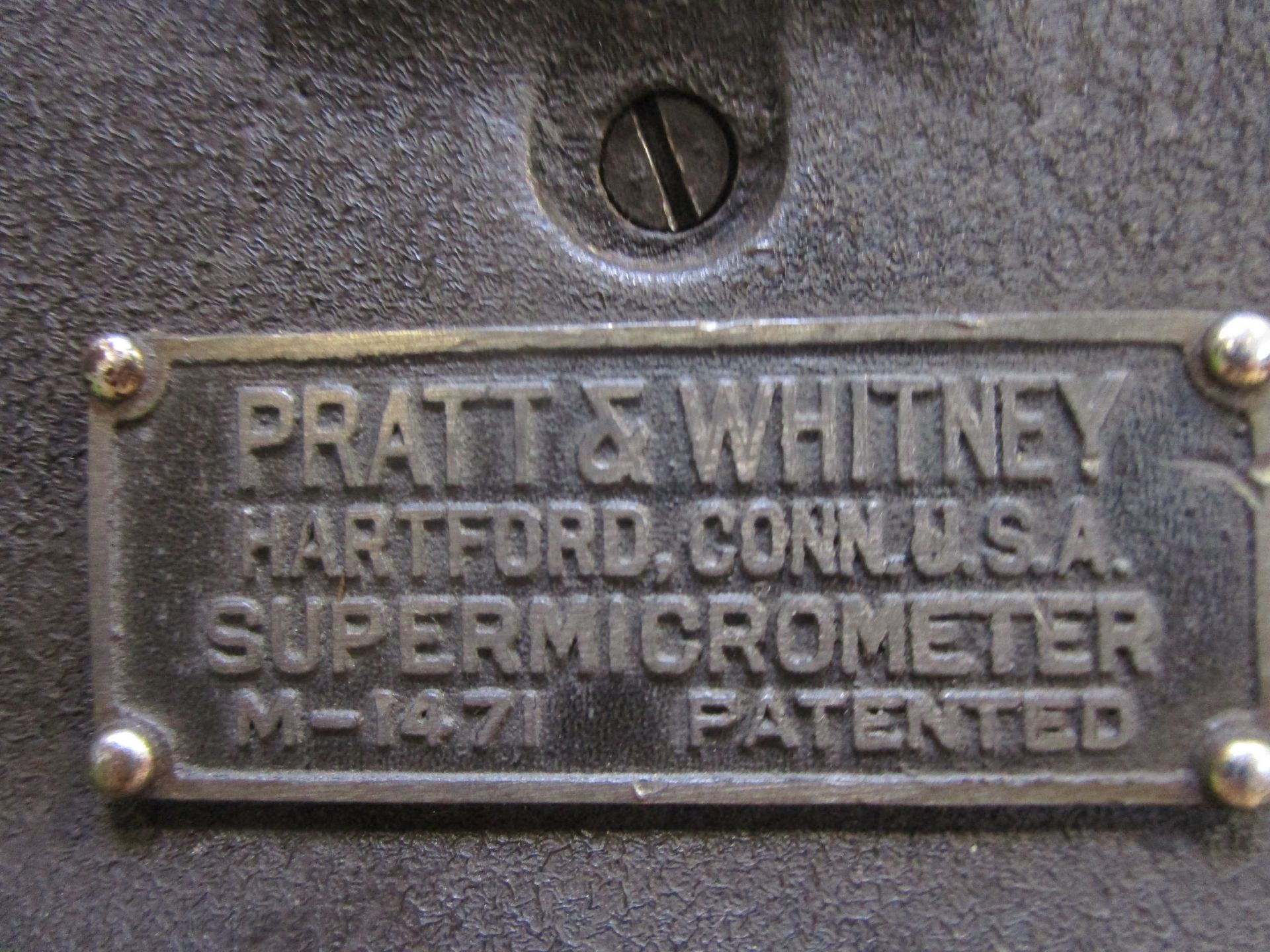 Pratt & Whitney Super Micrometer - Image 6 of 8