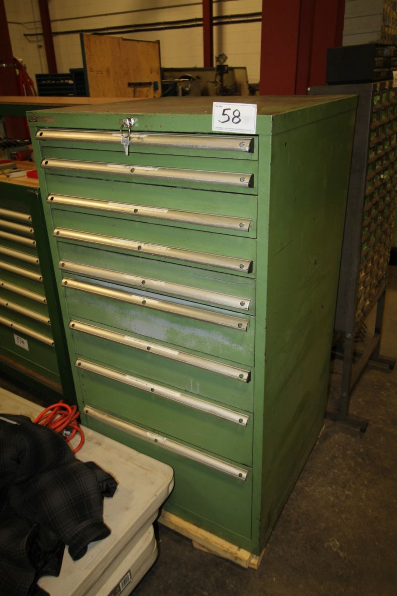 9 DRAWER MACHINEST CABINET