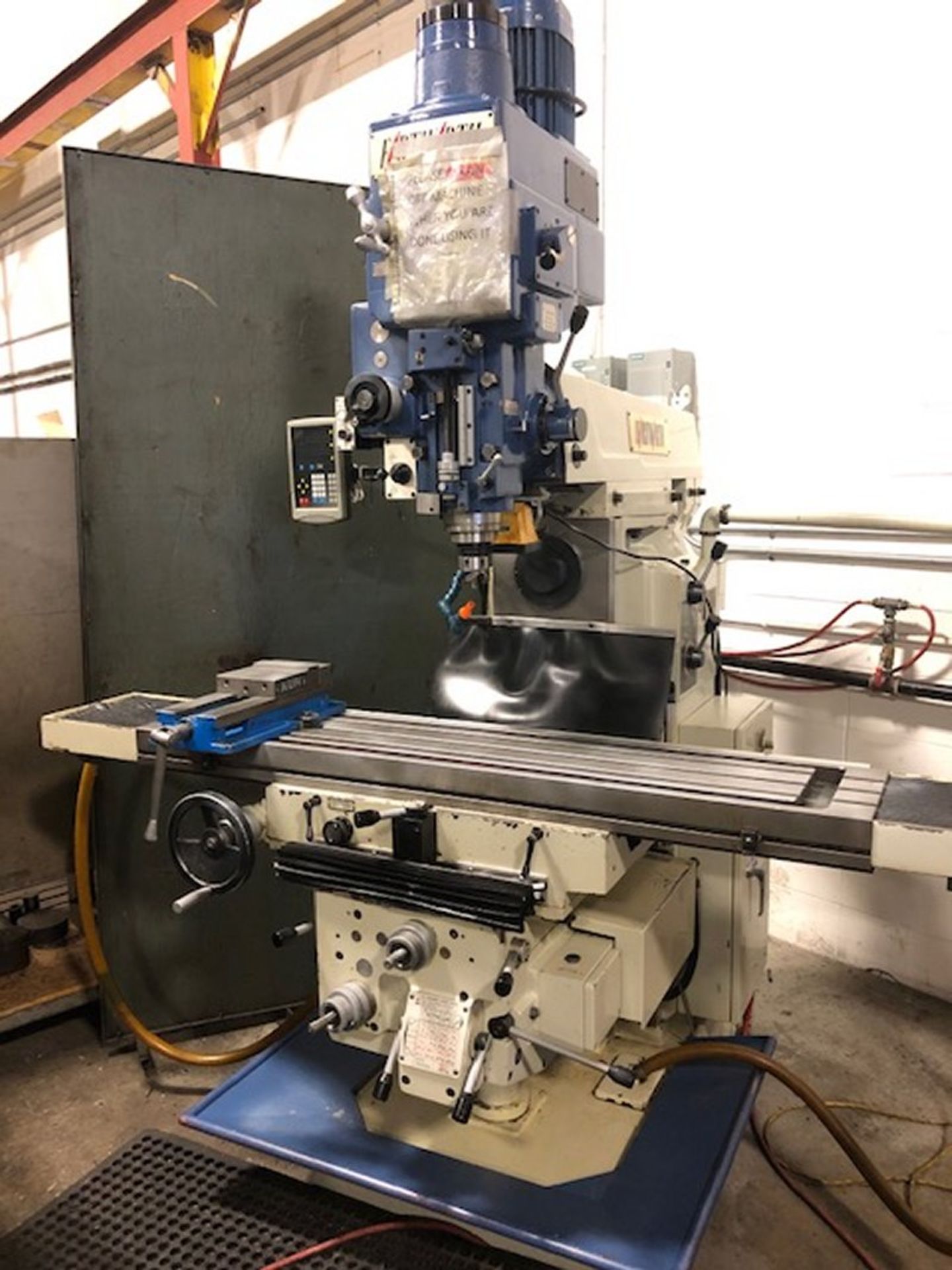 FORT WORTH G450B HORIZONTAL MILLING MACHINE, 2005, S/N 2B459 12IN X 60IN TABLE, NEWALL 3 AXIS - Image 7 of 7