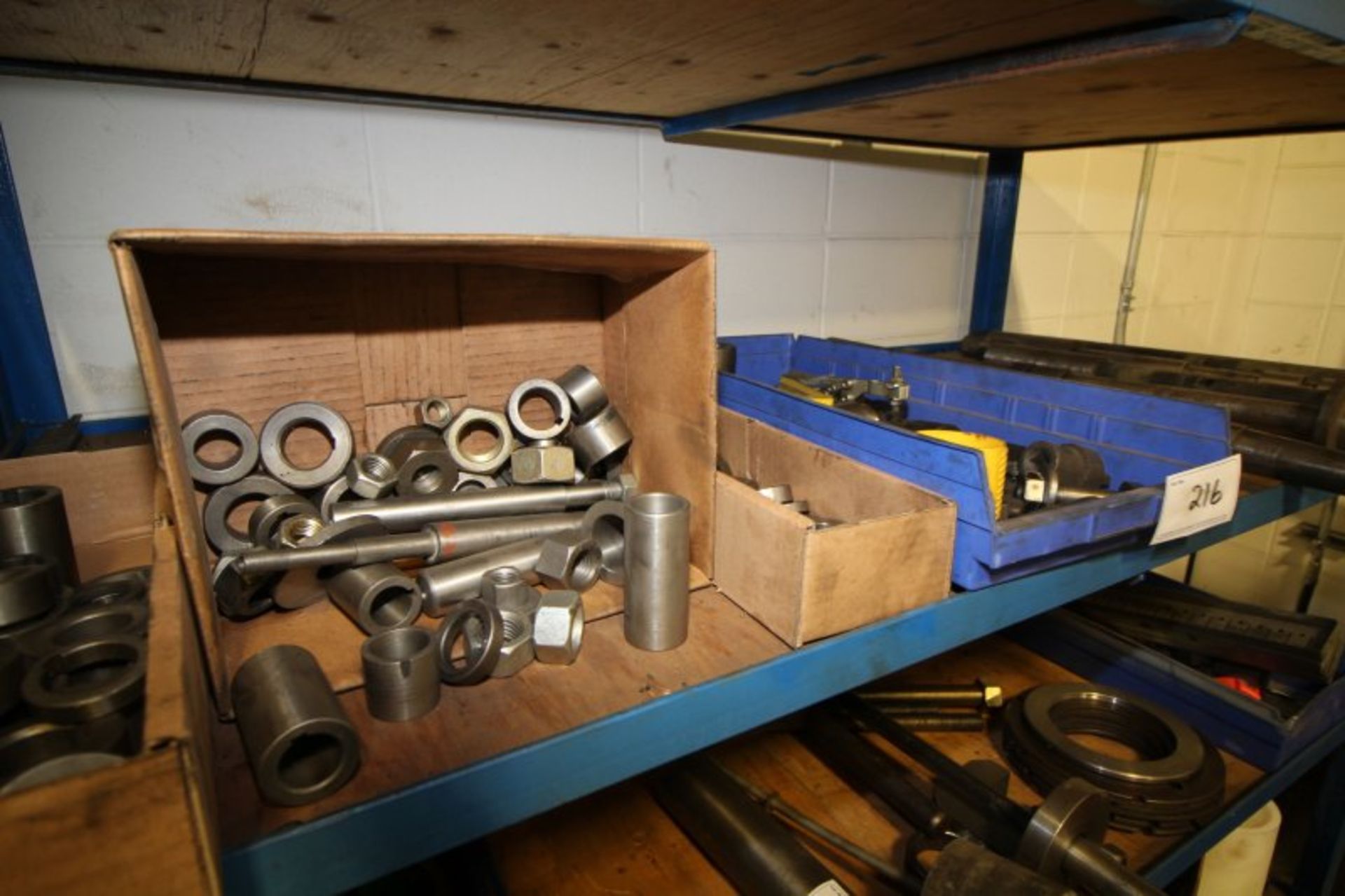 L/O ASST'D TOOL PARTS & MILLING MACHINE SHAFTS