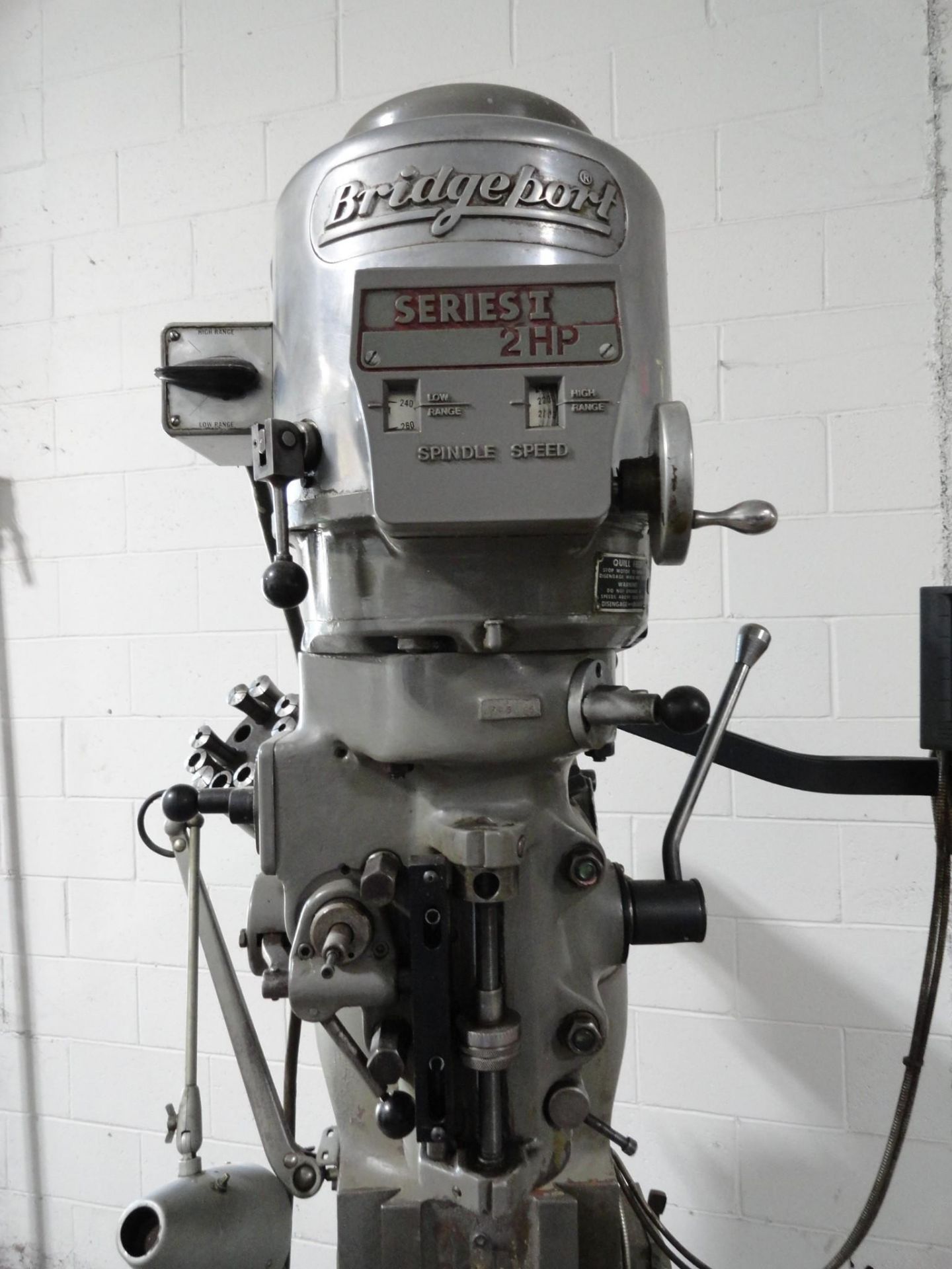 Bridgeport Model Series I-2HP Vertical Milling Machine, Serial Number: 220346, 9 x 42 inch T-Slotted - Image 26 of 26