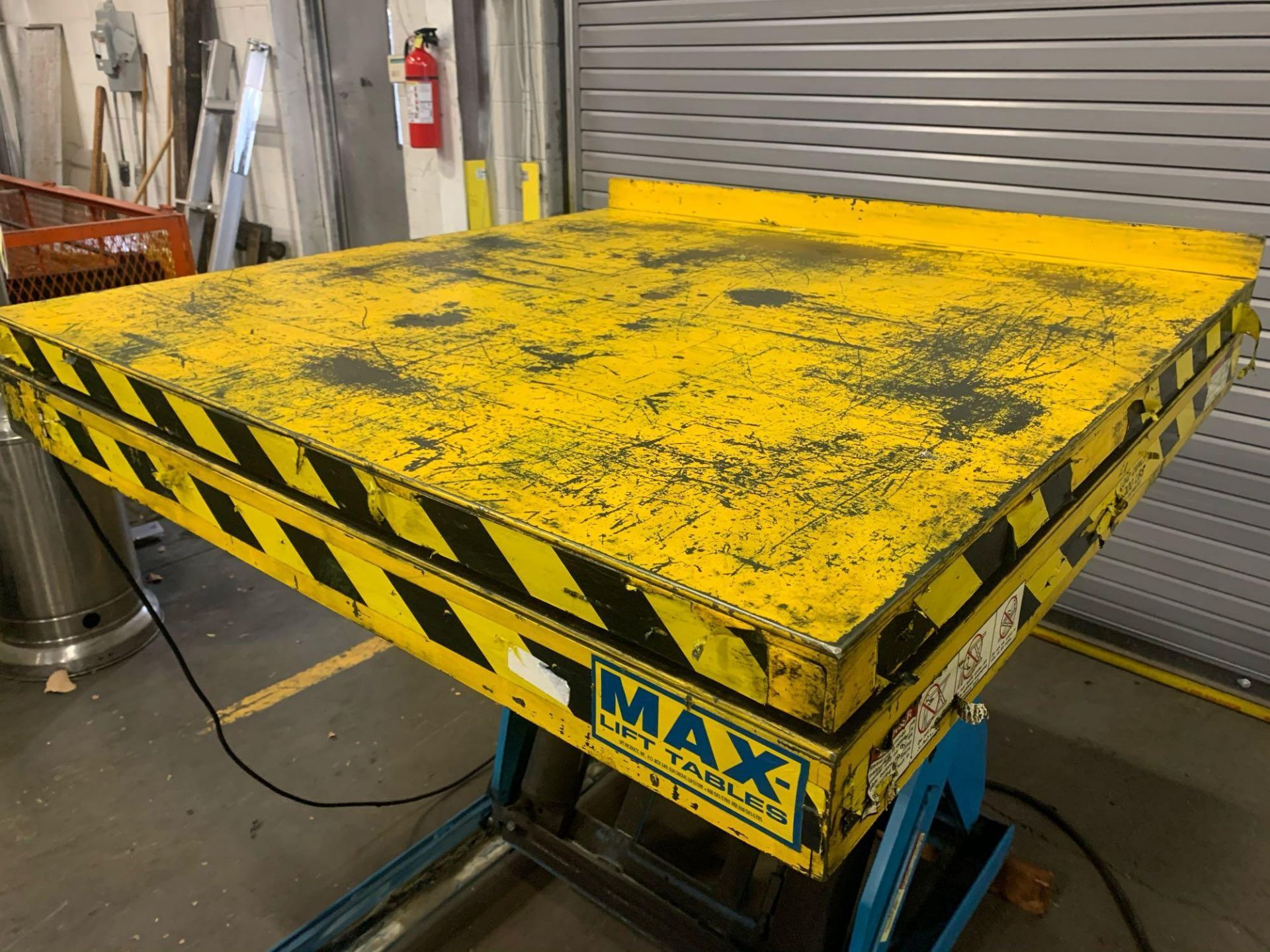 MAX Scissor Lift Swivel Table, Model: LPT3W-050, 5,000 lb Cap., 1 1/2 HP, 230V, 3 Phase - Image 5 of 15