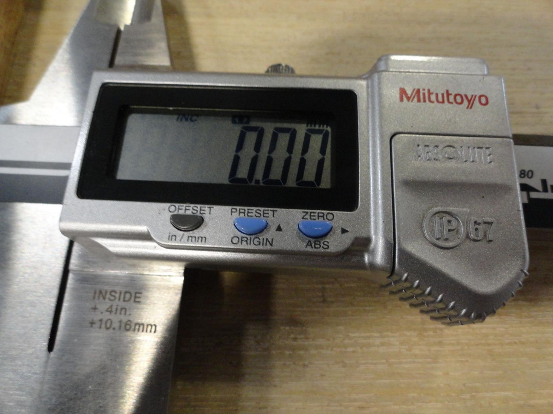 Mitutoyo Digital Caliper, code no. 551-341-10, model no. CDN-P12"PMX, serial no. 0001482, Absolute C - Image 3 of 6