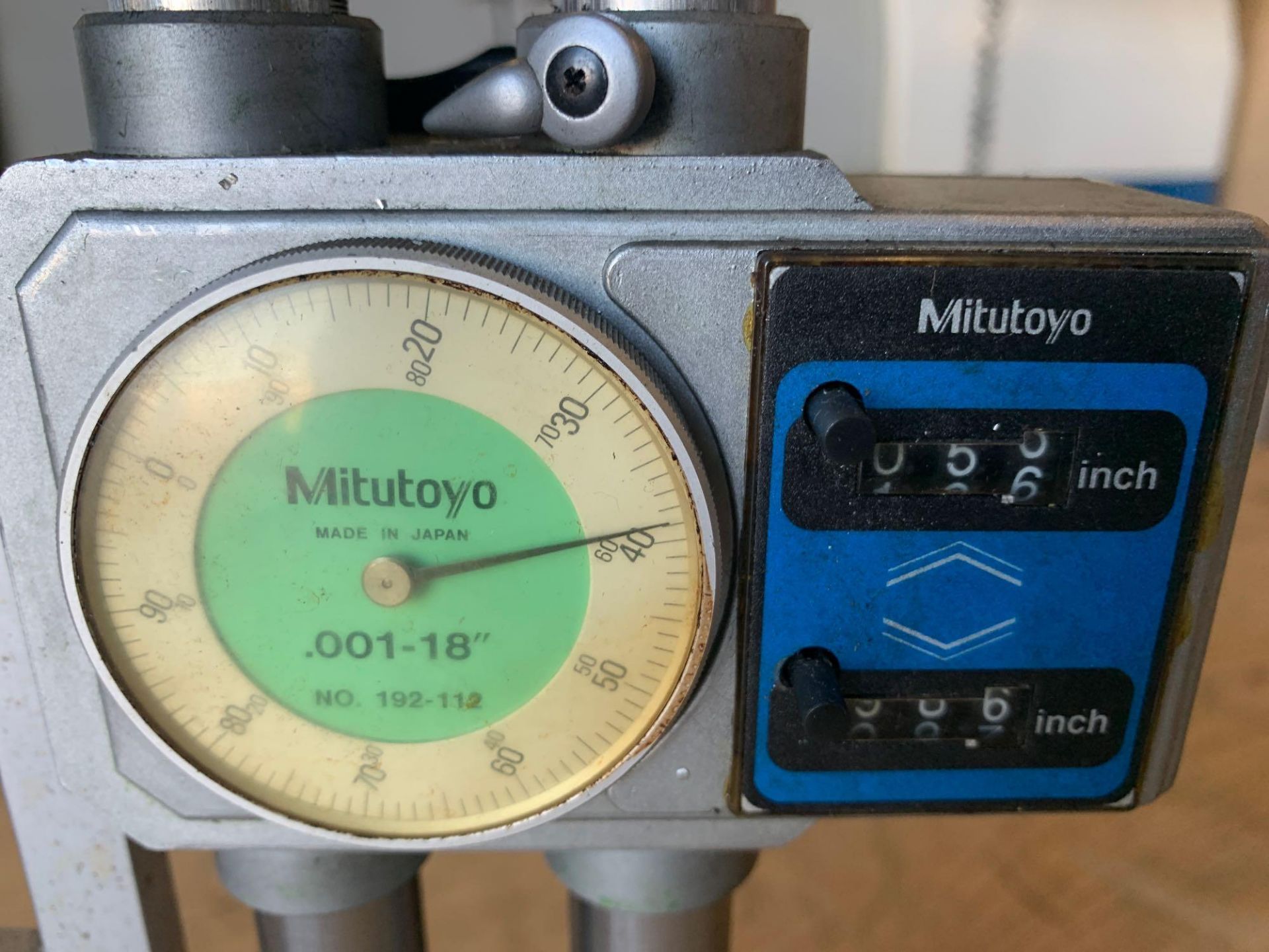 Mitutoyo No. 192-112 dial indicator height gage .001-18” - Image 5 of 8