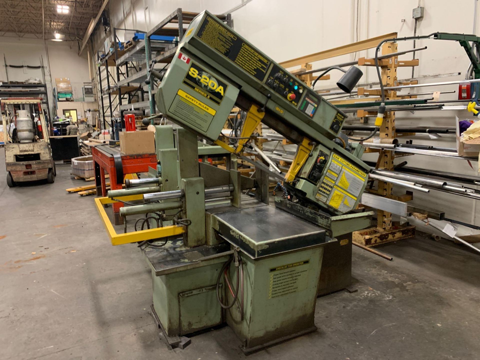 1999 Hydmech S-20A Series II Automatic Horizontal Band Saw Serial Number 80499634 - Image 3 of 25