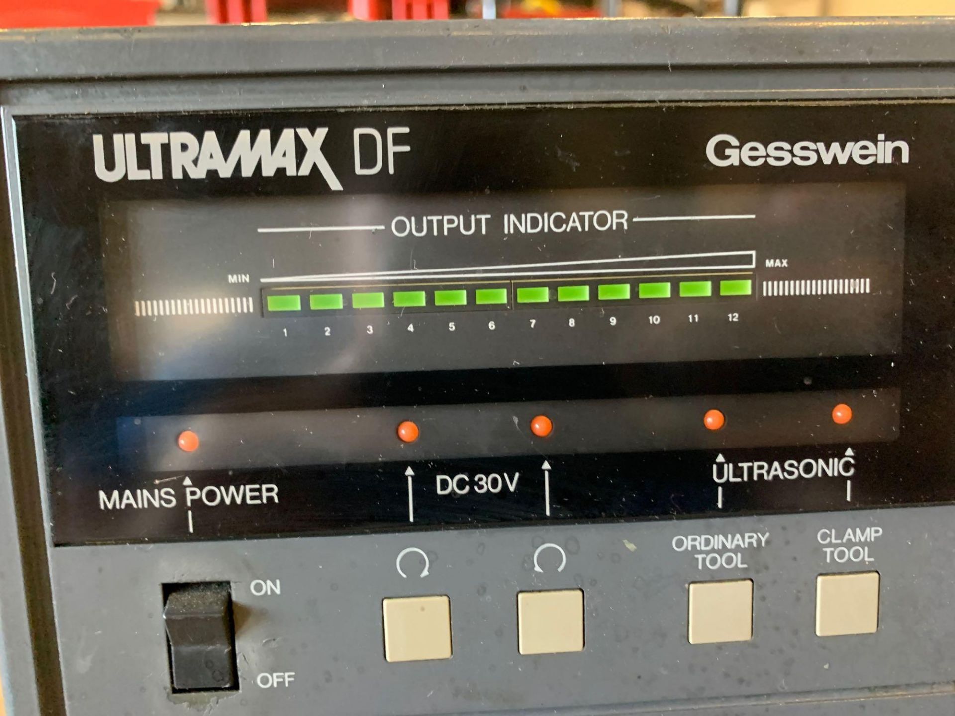 Ultramax DF Gesswein Output Indicator Sonotec, 115V, DC 30V, s/n: M52-0485 - Image 5 of 7