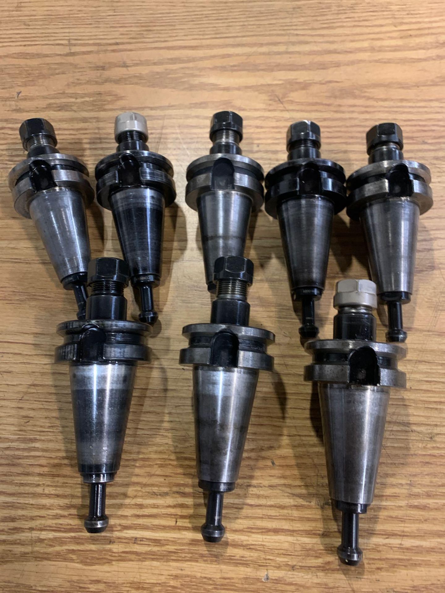 (8) Command BT40 CNC Collet Toolholders