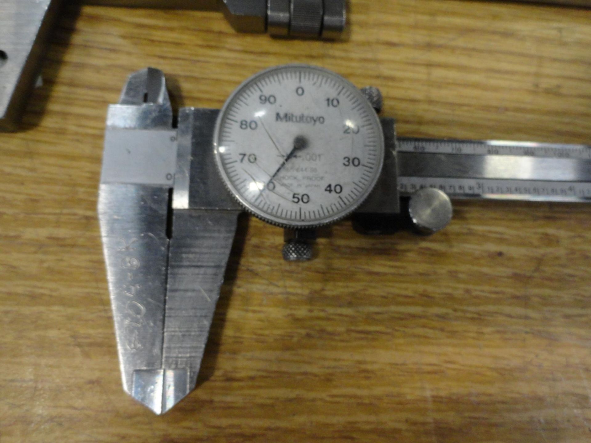 (3) Mitutoyo dial calipers, 8 and 12 inch, .001 inch increments - Image 4 of 5