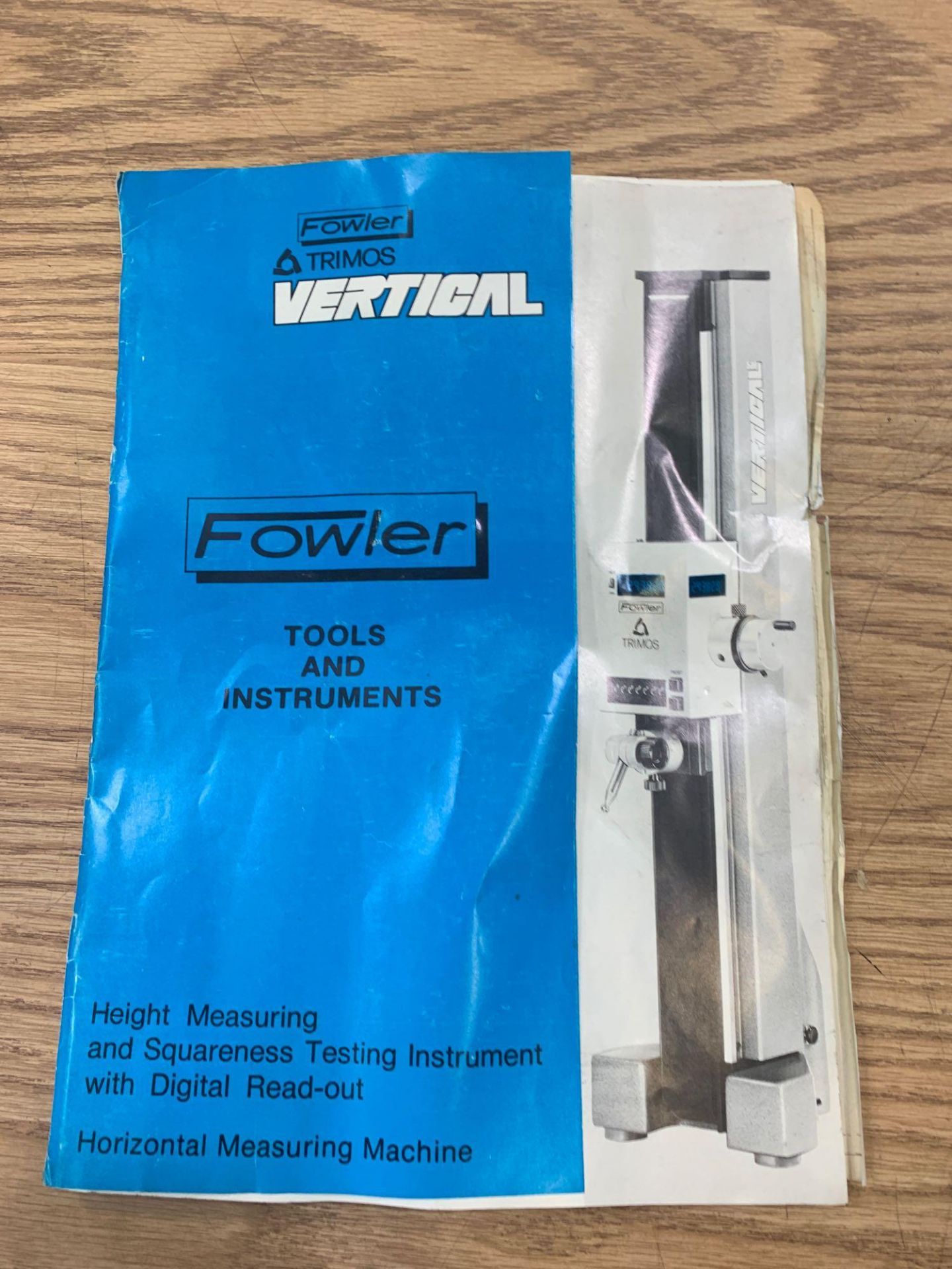 Fowler Trimos 40" TV1000 Digital Height Gage, setting block and more gauge - Image 24 of 24