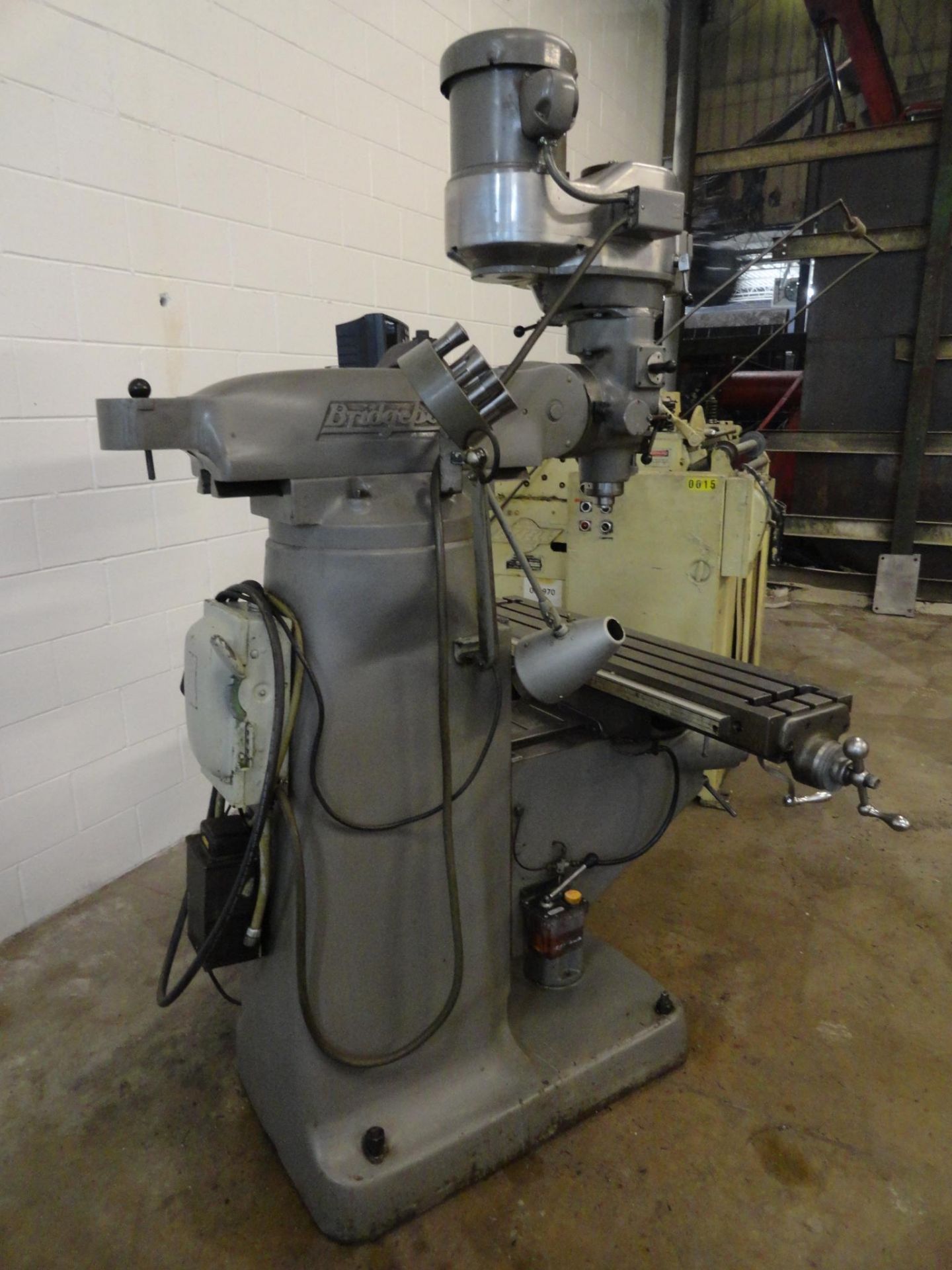 Bridgeport Model Series I-2HP Vertical Milling Machine, Serial Number: 220346, 9 x 42 inch T-Slotted - Image 9 of 26