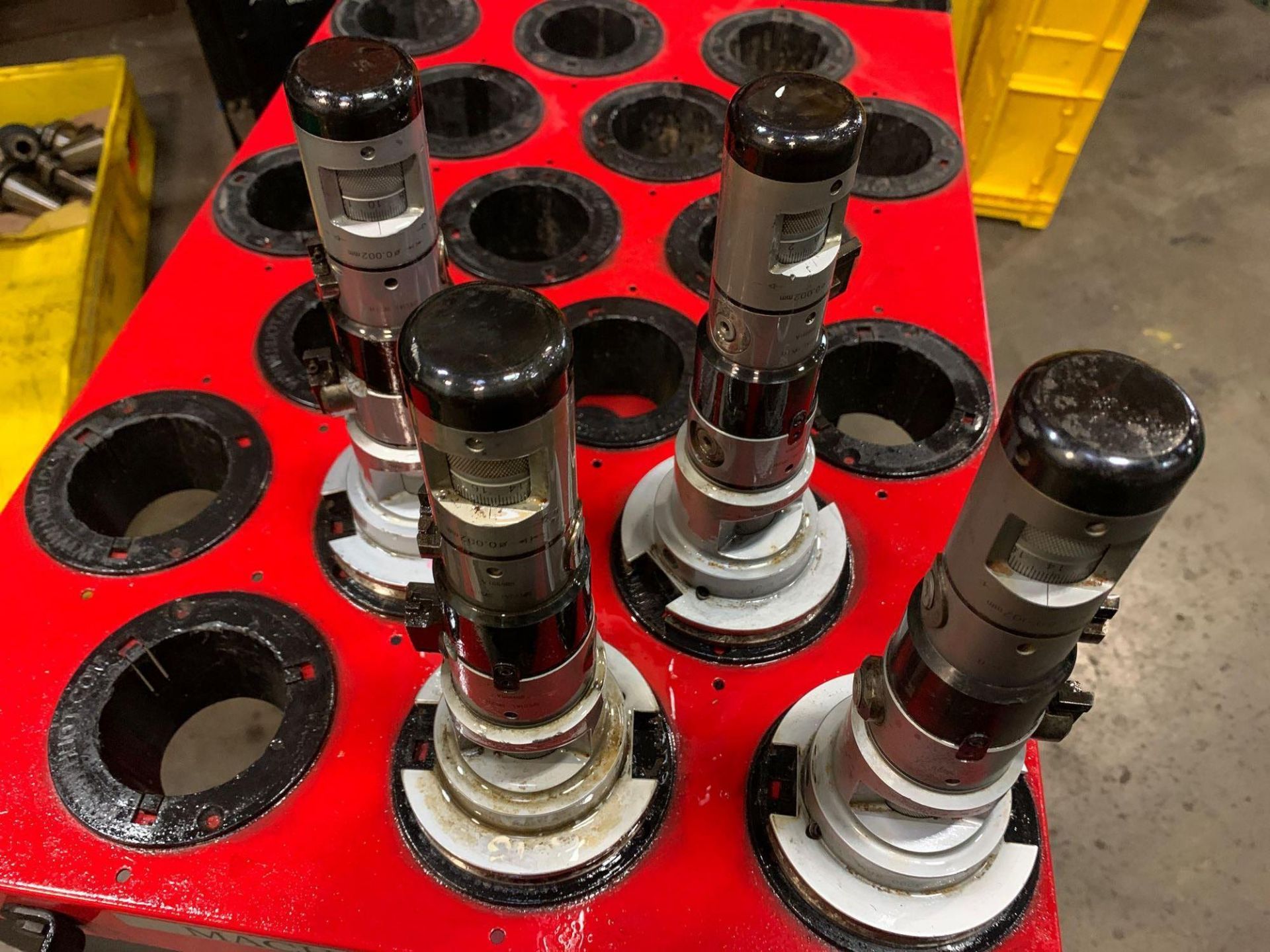 (4) Kennametal Boring Type CAT 50 Tool Holders Including Models: Special SVS2B, Max 3000 RPM