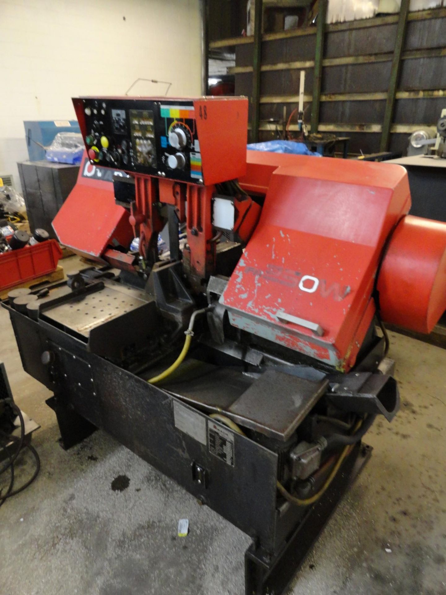 Amada HAD-250W Automatic Band Saw, Serial Number 250-20166 - Image 3 of 23