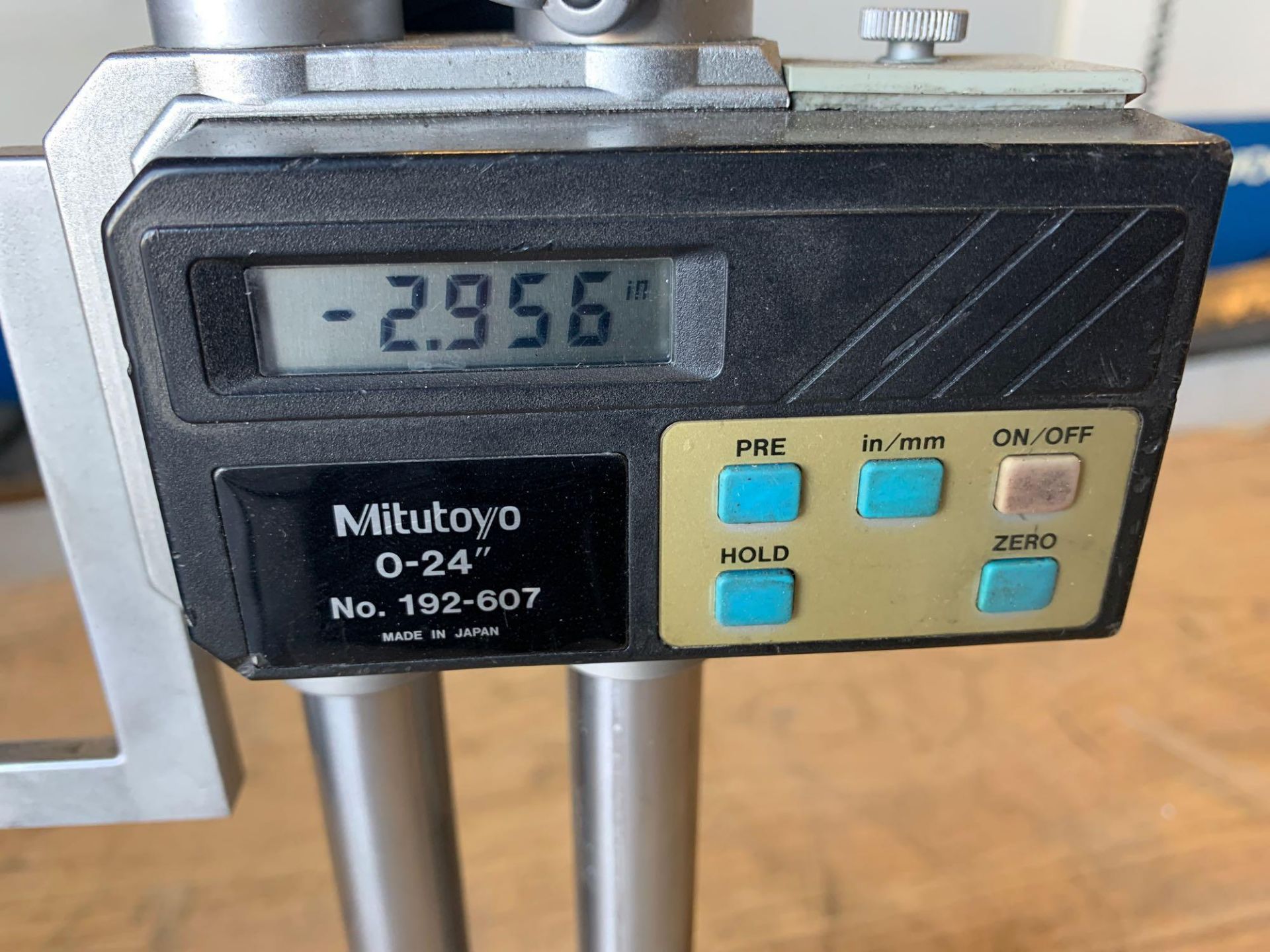 Mitutoyo 0-24” No. 192-507 Digital height gage - Image 3 of 7