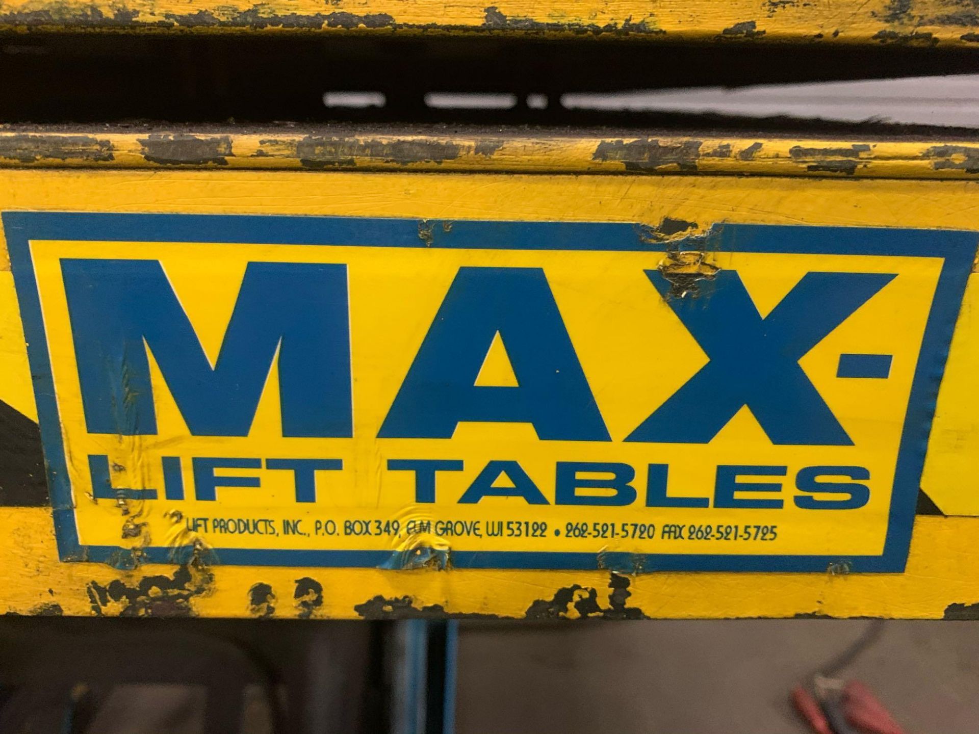 MAX Scissor Lift Swivel Table, Model: LPT3W, 5,000 lb Cap., 1 1/2 HP, 230V, 3 Phase - Image 9 of 13