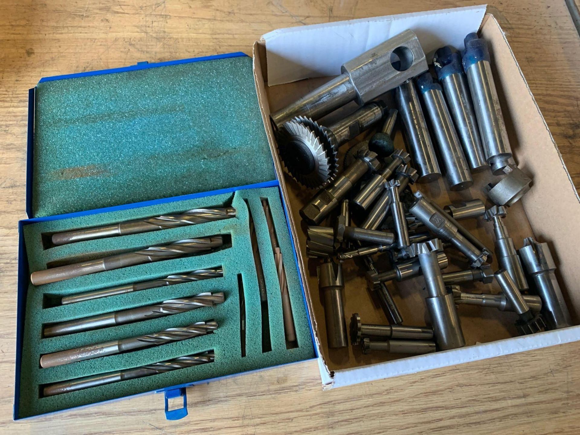Assorted drills, Reamers, & cutters, counter bores