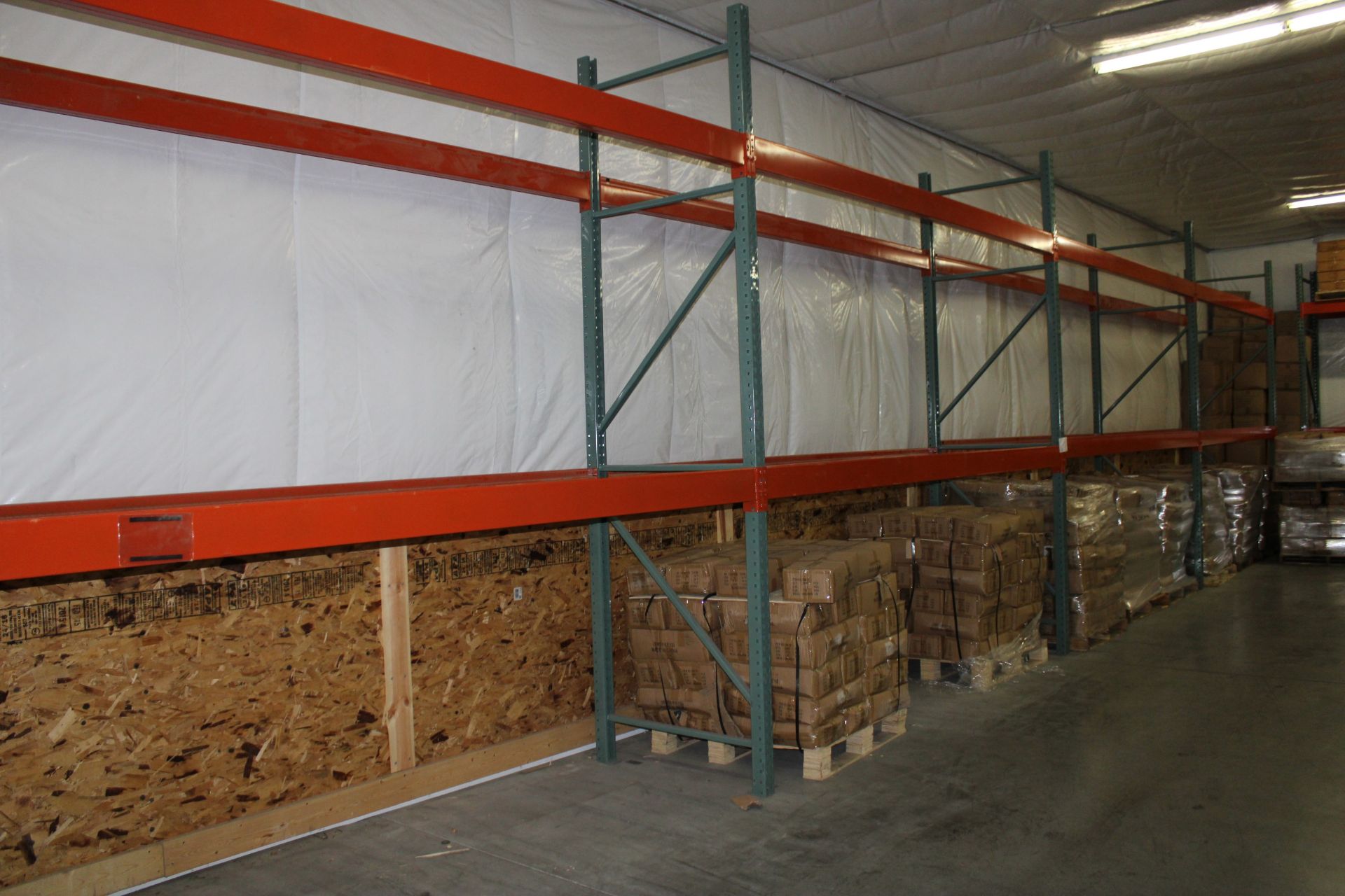 (4) Sections of Pallet Racking, 144" x 42" x 144"