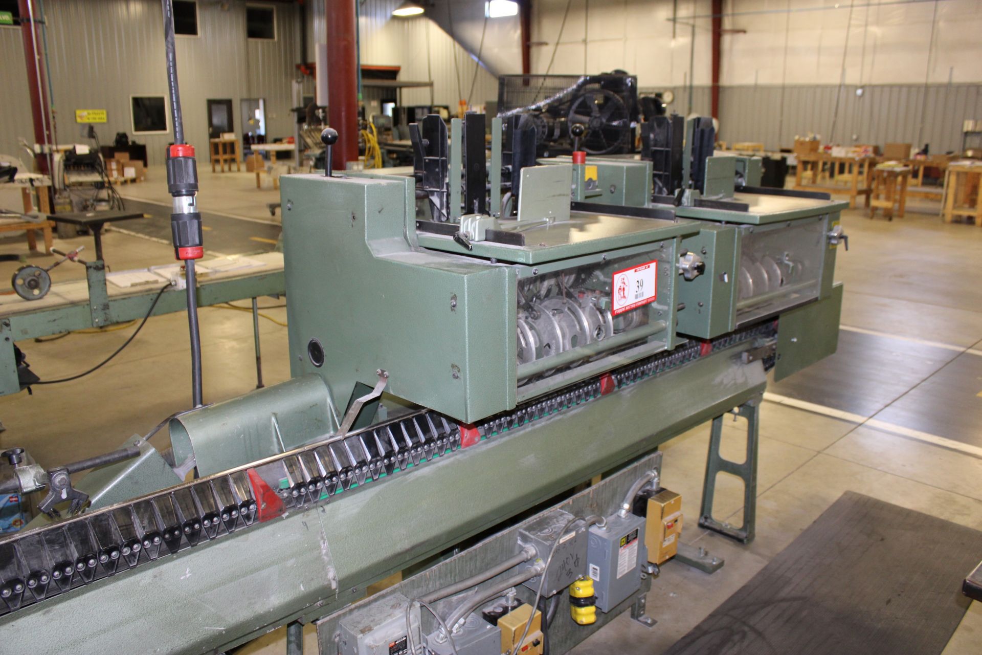 Muller Martini Saddle Stitcher/ Binder Type 221-4, Deluxe Stitcher DB75V Hans Muller Type 890 - Image 5 of 5