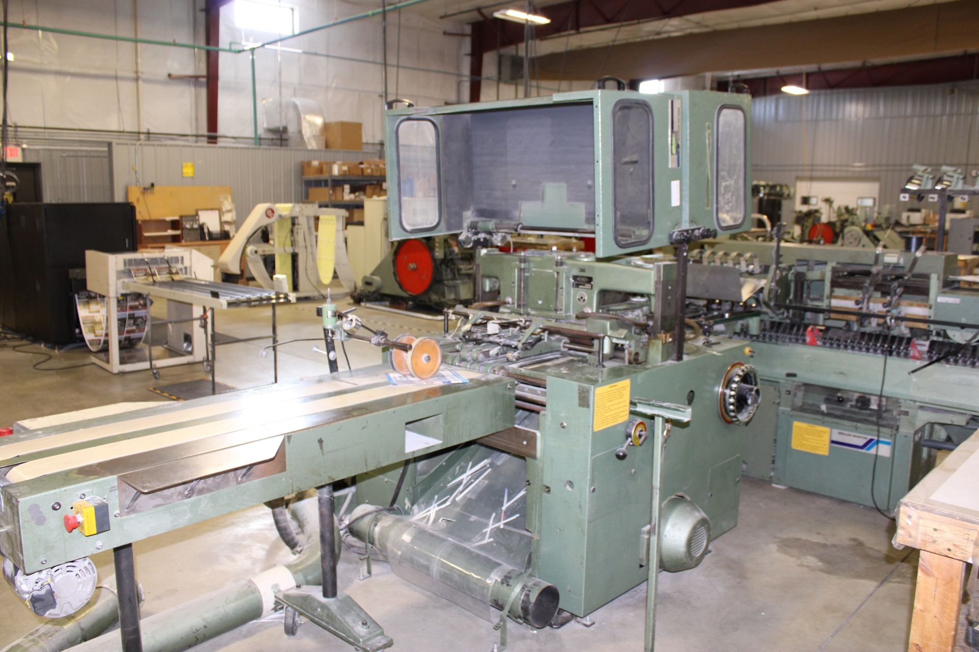 Muller Martini Saddle Stitcher/ Binder Type 221-4, Deluxe Stitcher DB75V Hans Muller Type 890 - Image 2 of 5